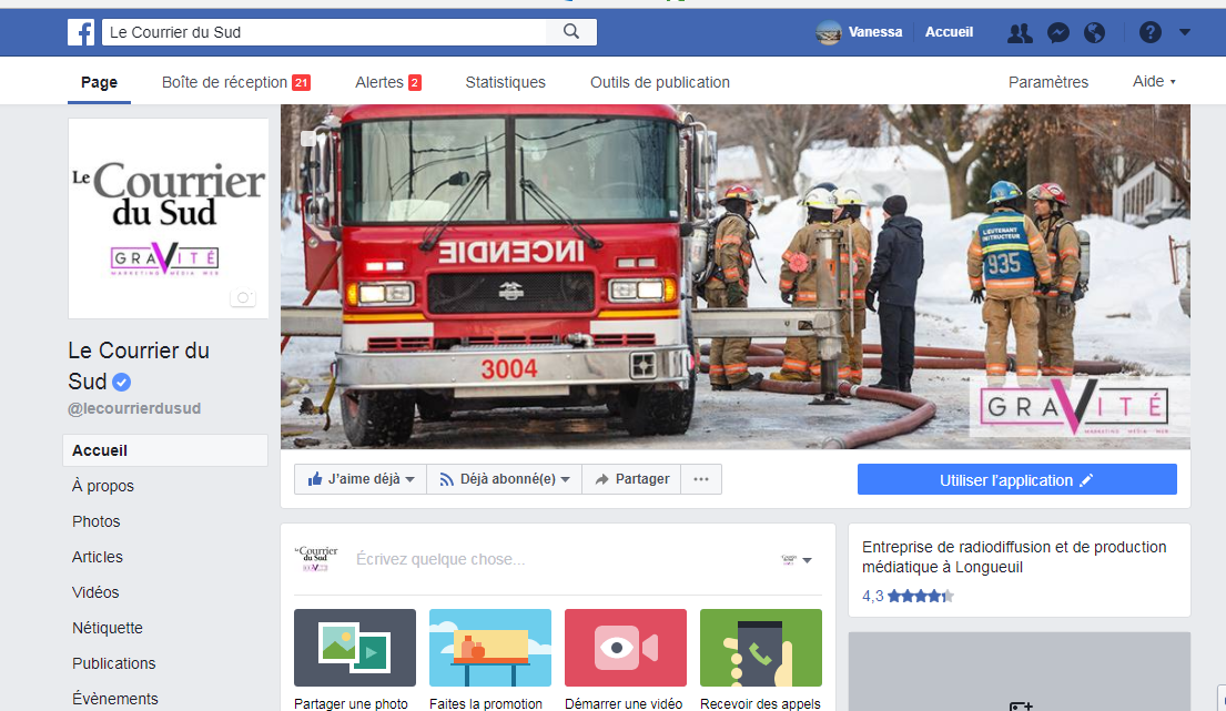 Le PDG de Facebook reconnaît l’importance des médias locaux