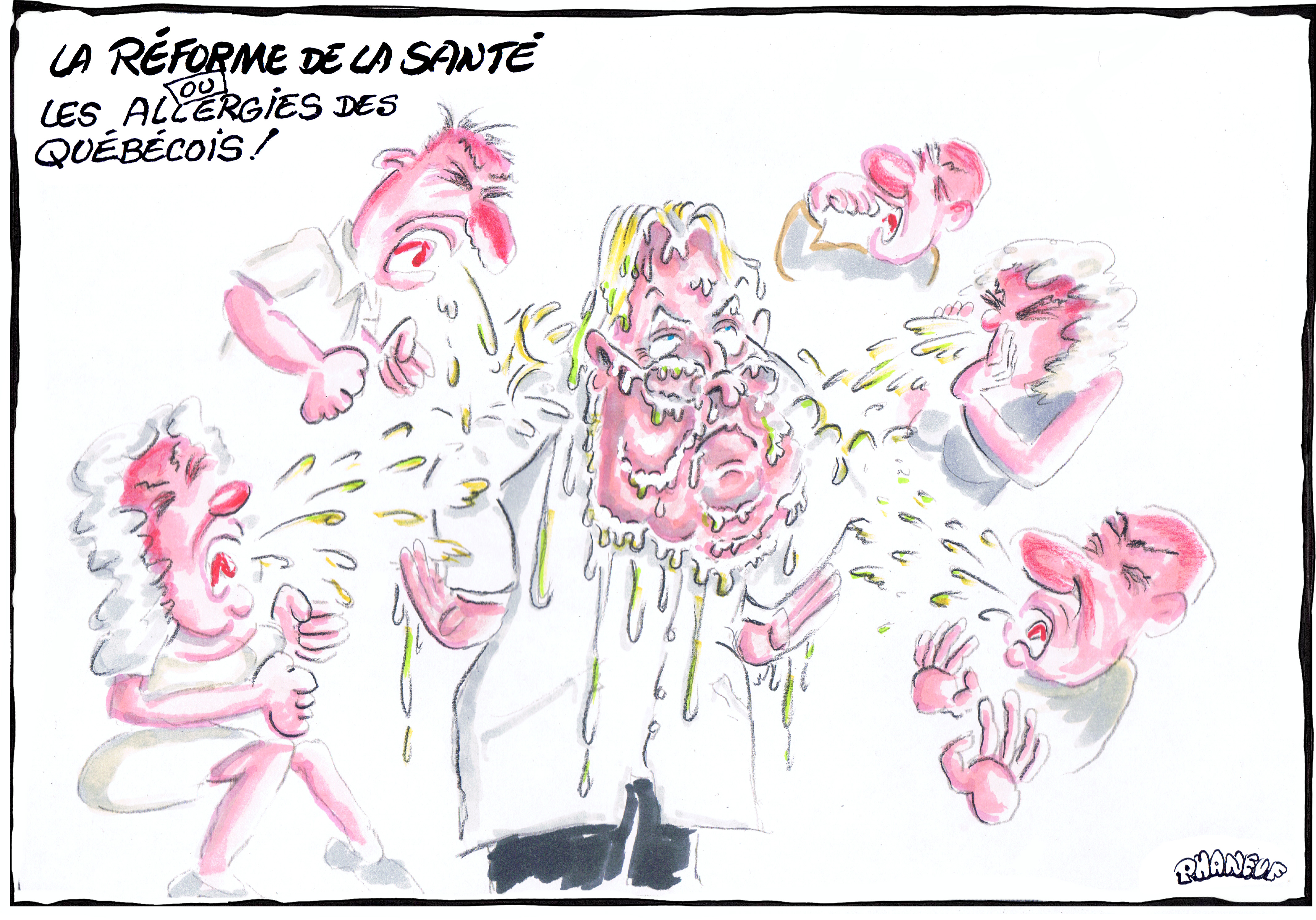 La caricature de la semaine