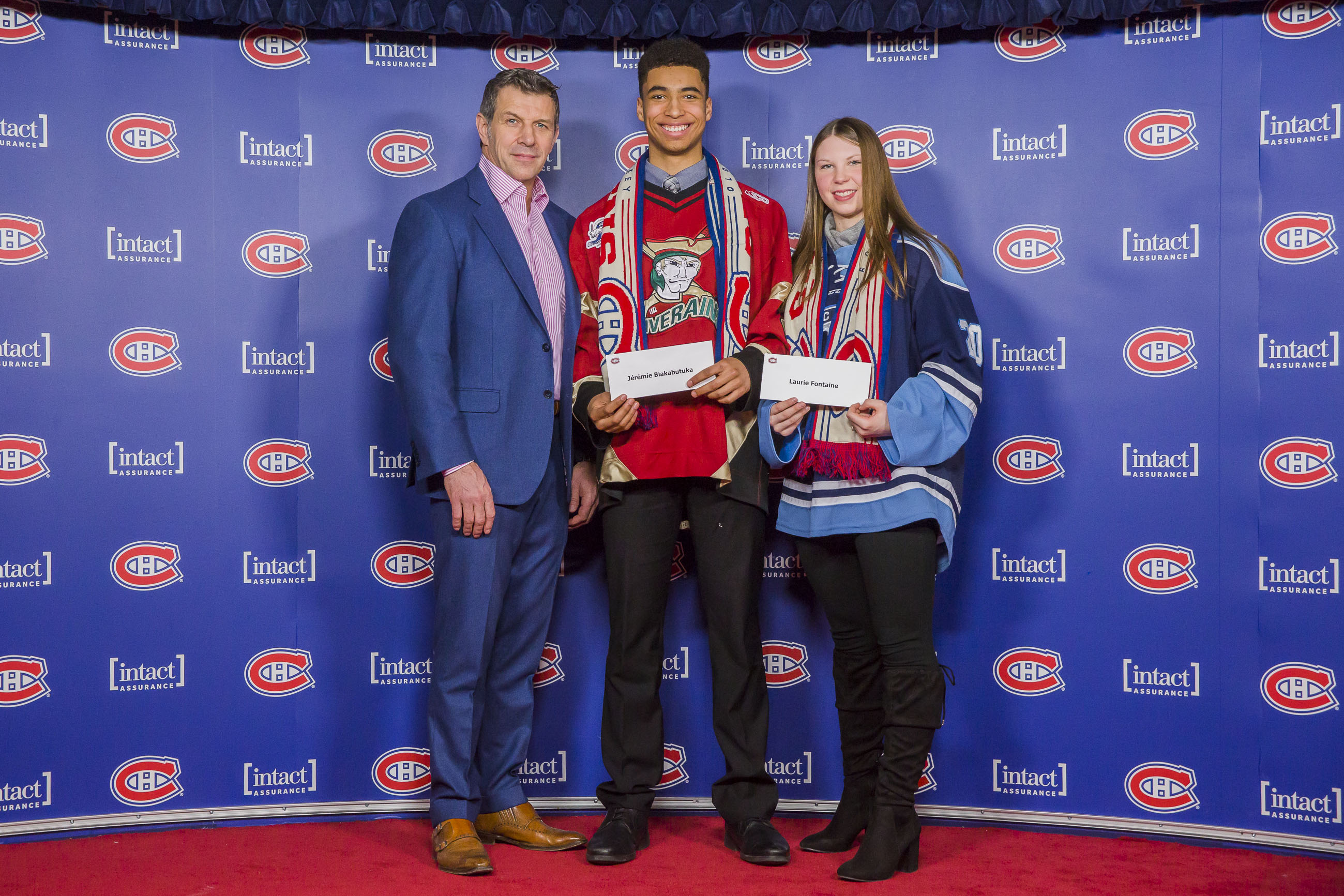 Des récipiendaires longueuillois honorés au Centre Bell