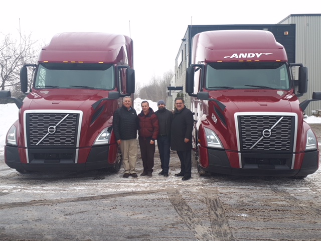 Andy Transport fait l’acquisition de 60 camions