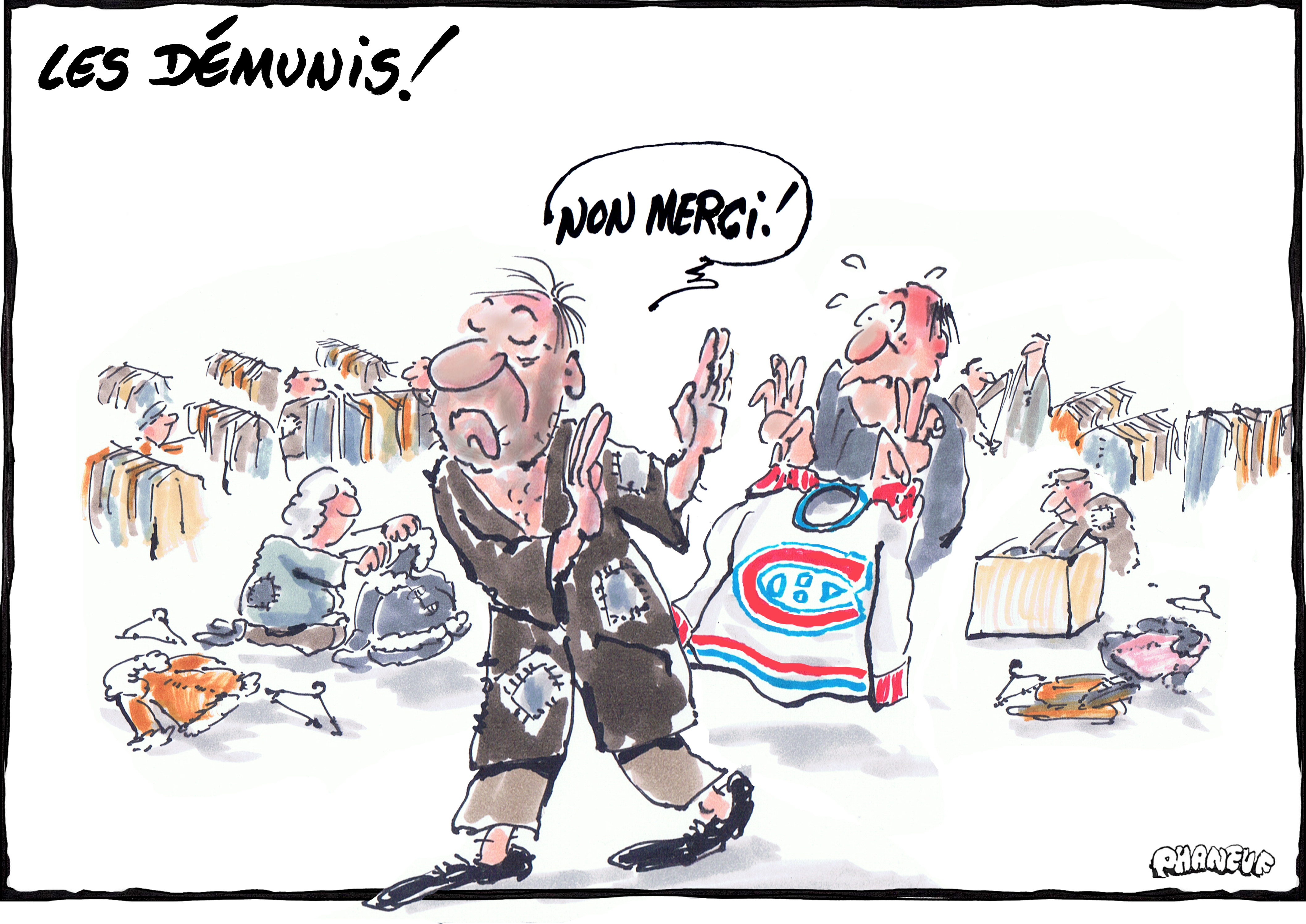 La caricature de la semaine