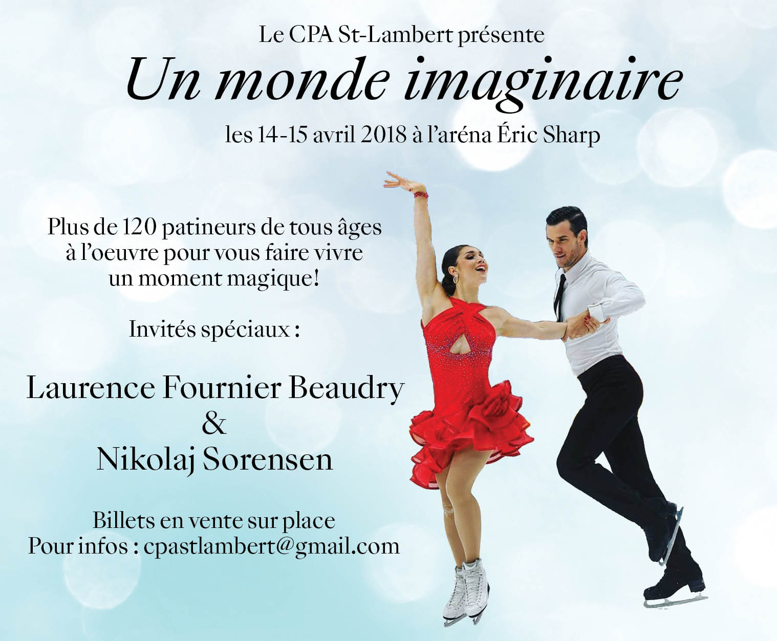 Une revue sur glace sous le thème d’un monde imaginaire