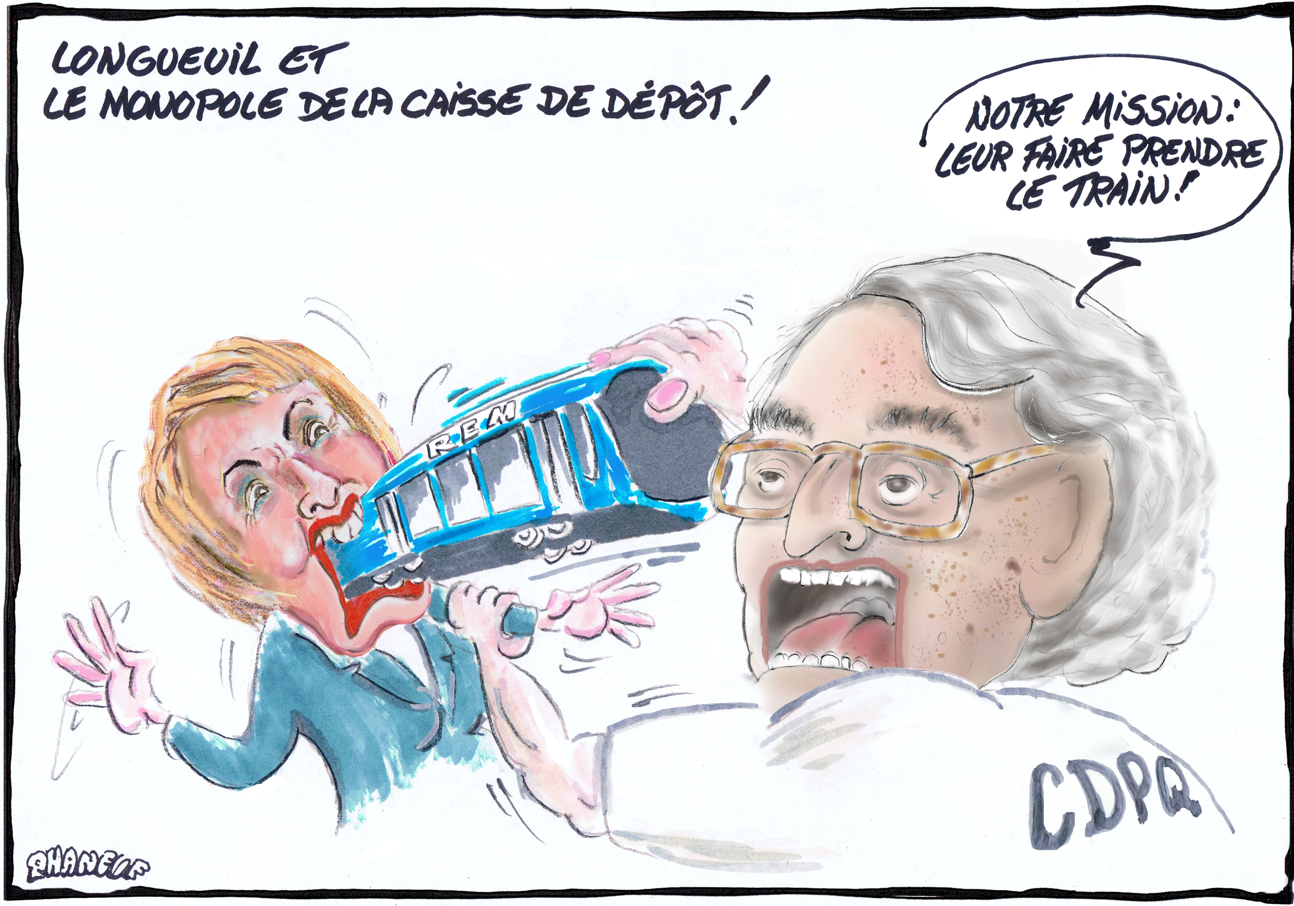La caricature de la semaine