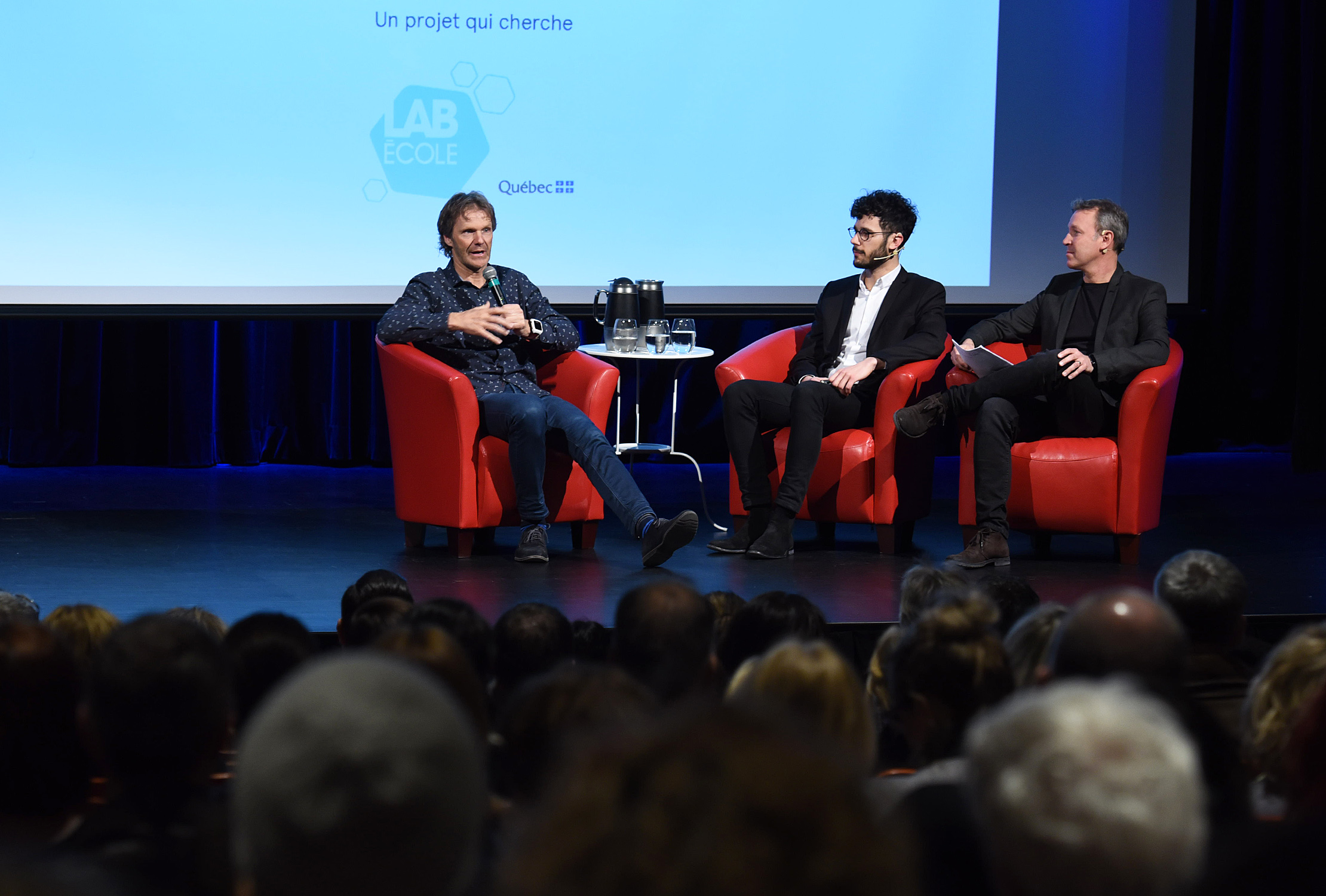 Les fondateurs du Lab-école étaient de passage au collège Durocher de Saint-Lambert