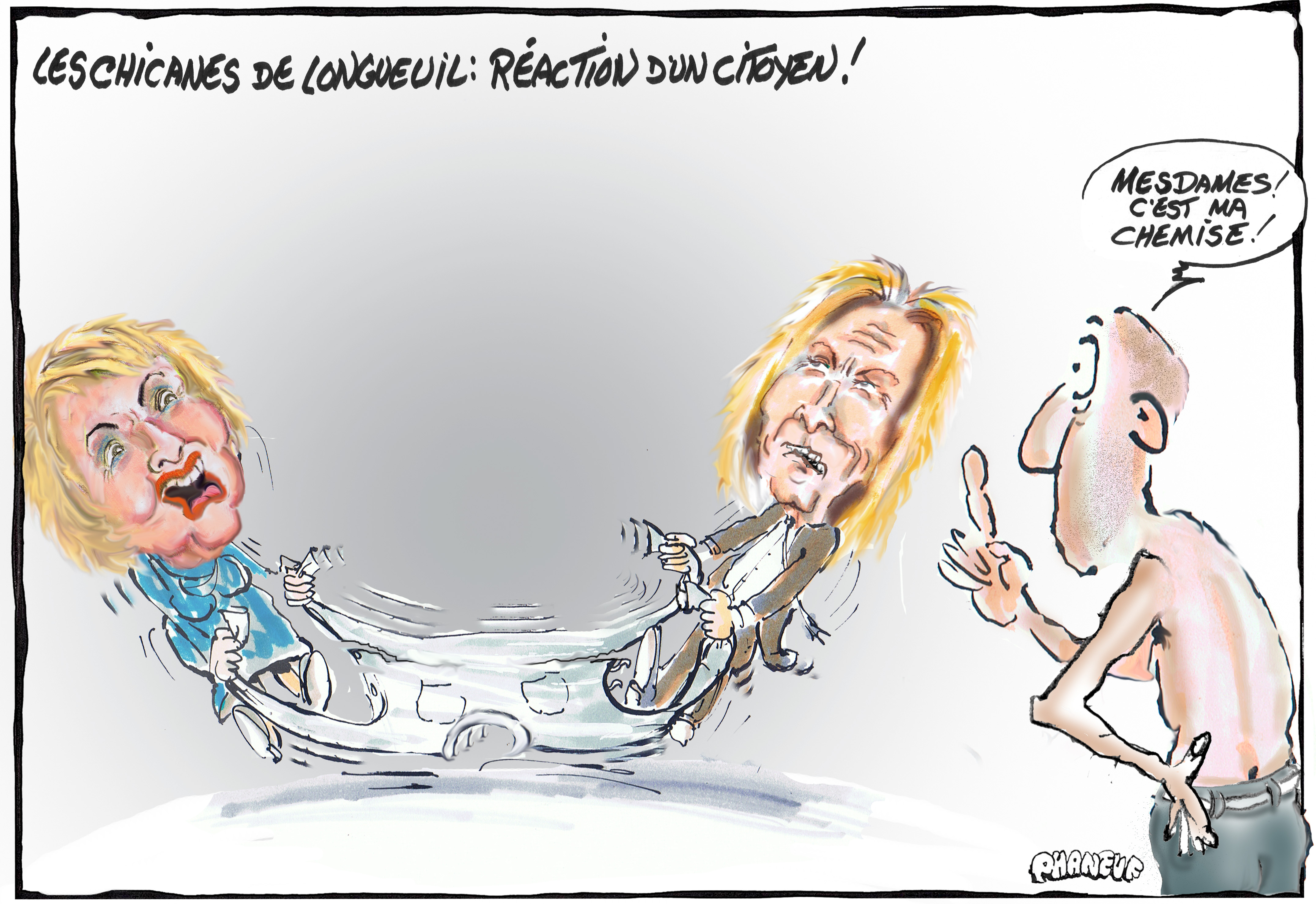 La caricature de la semaine