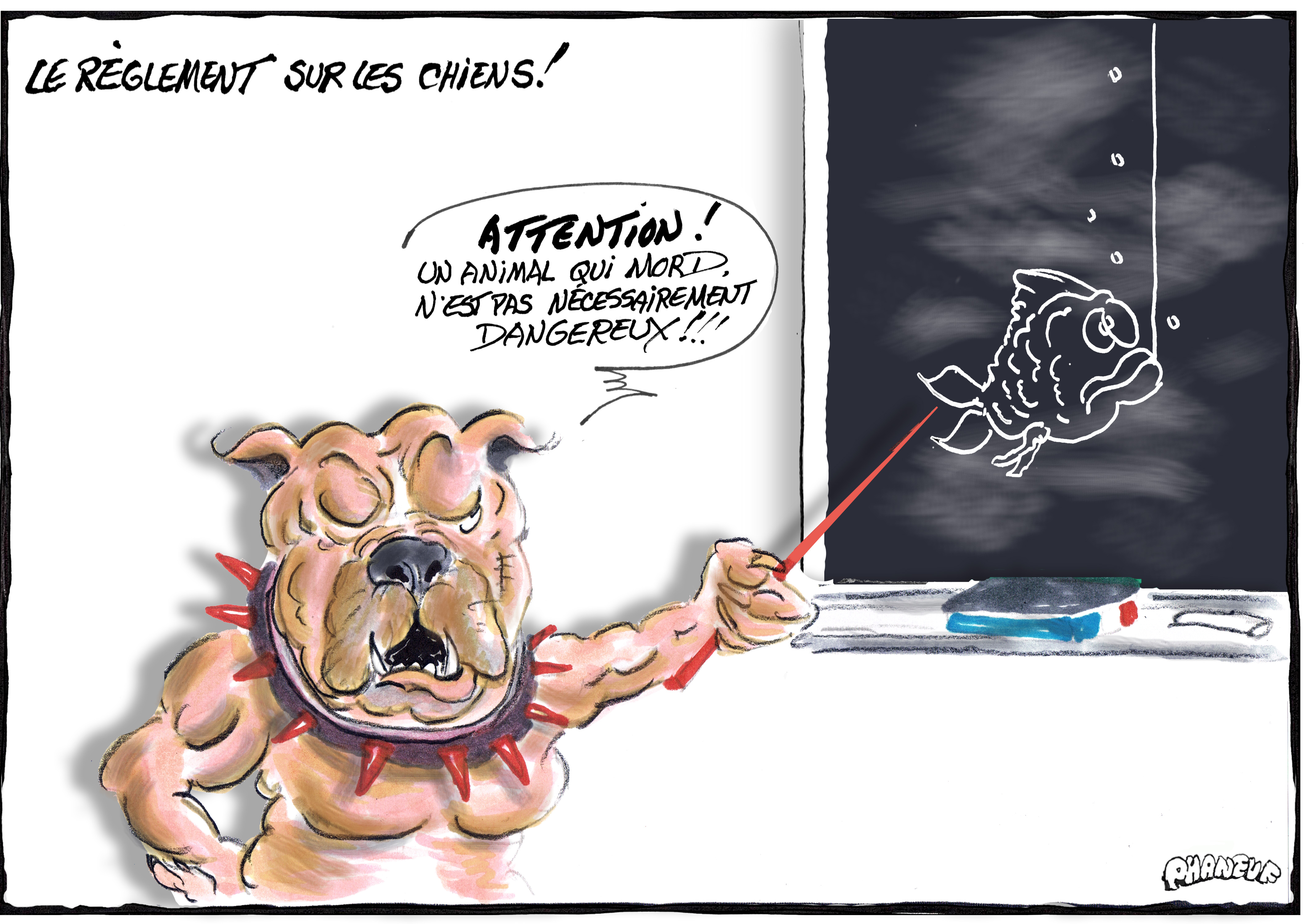 La caricature de la semaine