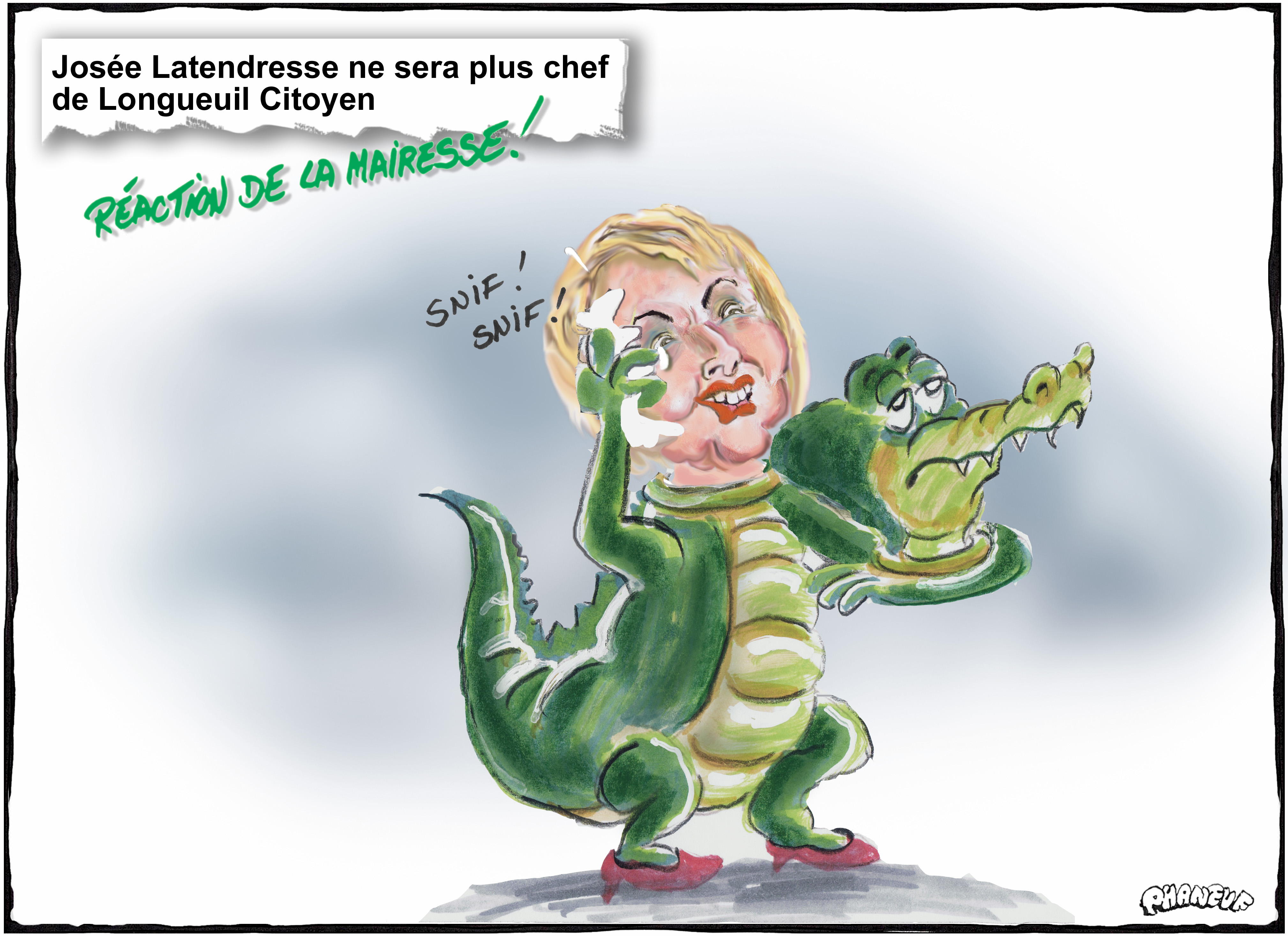La caricature de la semaine
