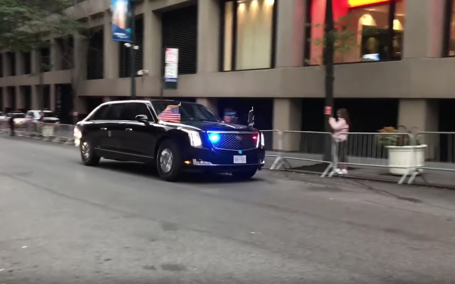 Voici la nouvelle limousine de Donald Trump