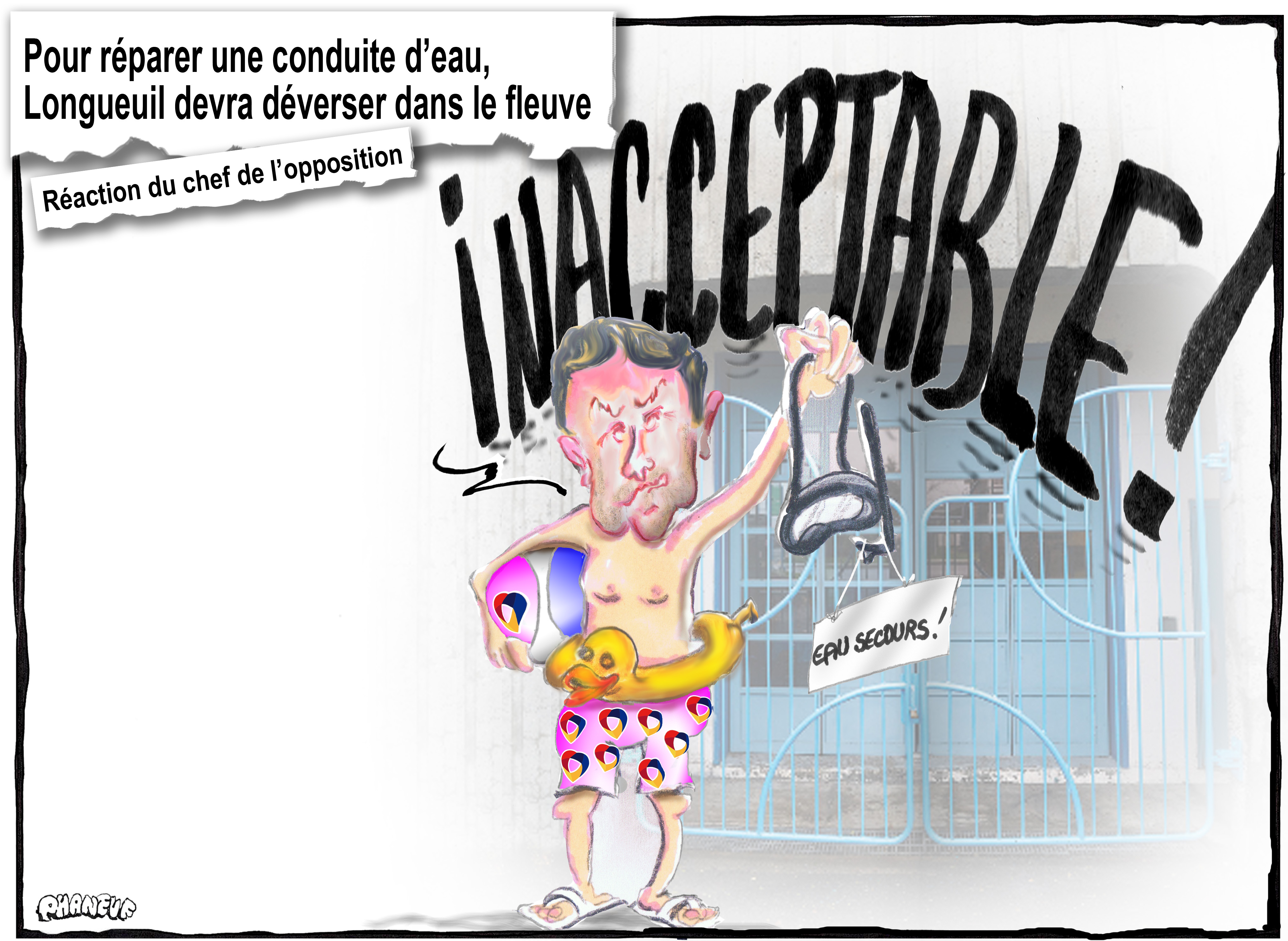La caricature de la semaine