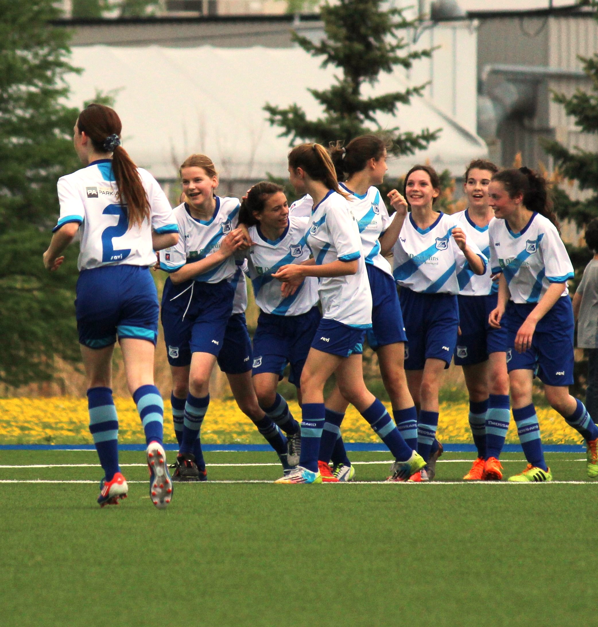 Six buts pour Léonie Portelance et une 5e place pour le Brossard U14