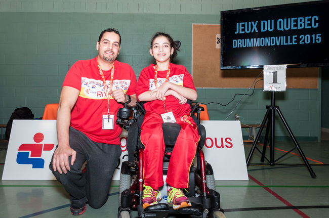 Dorya Belal a pu vivre les Jeux grâce à son père, son complice