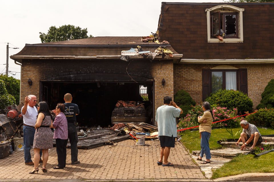 Un moteur de piscine défectueux déclenche un incendie