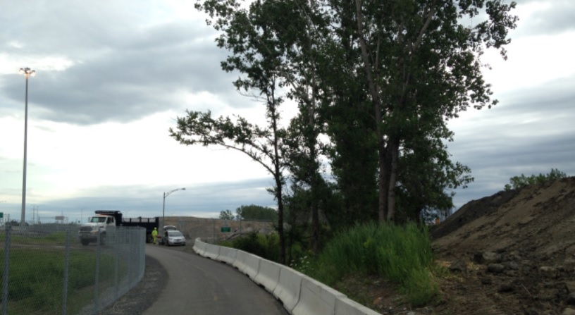 Nouveau pont Champlain: déboisement près de l’A-15