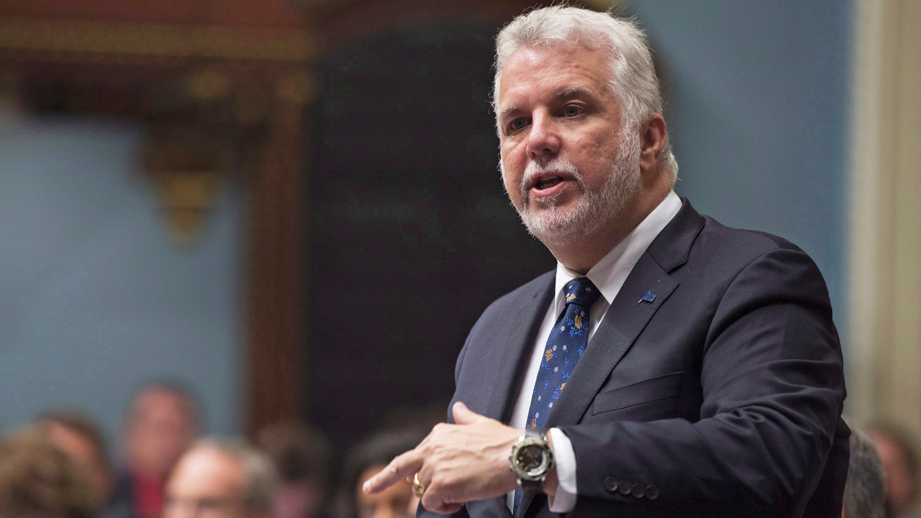 Couillard ridiculise le «nationalisme de peureux» de Jean-François Lisée