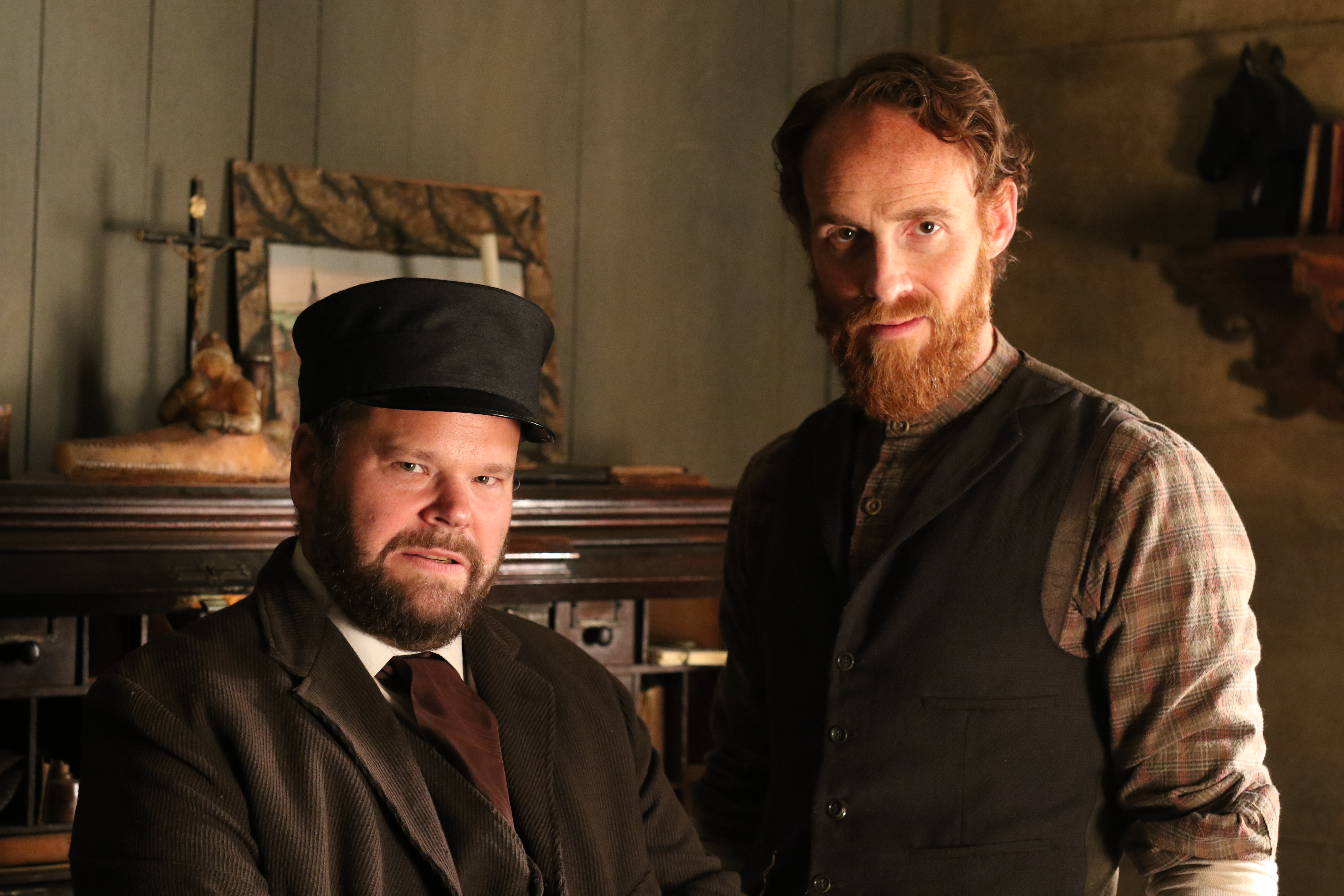 Michel Charette heureux aux côtés de Séraphin