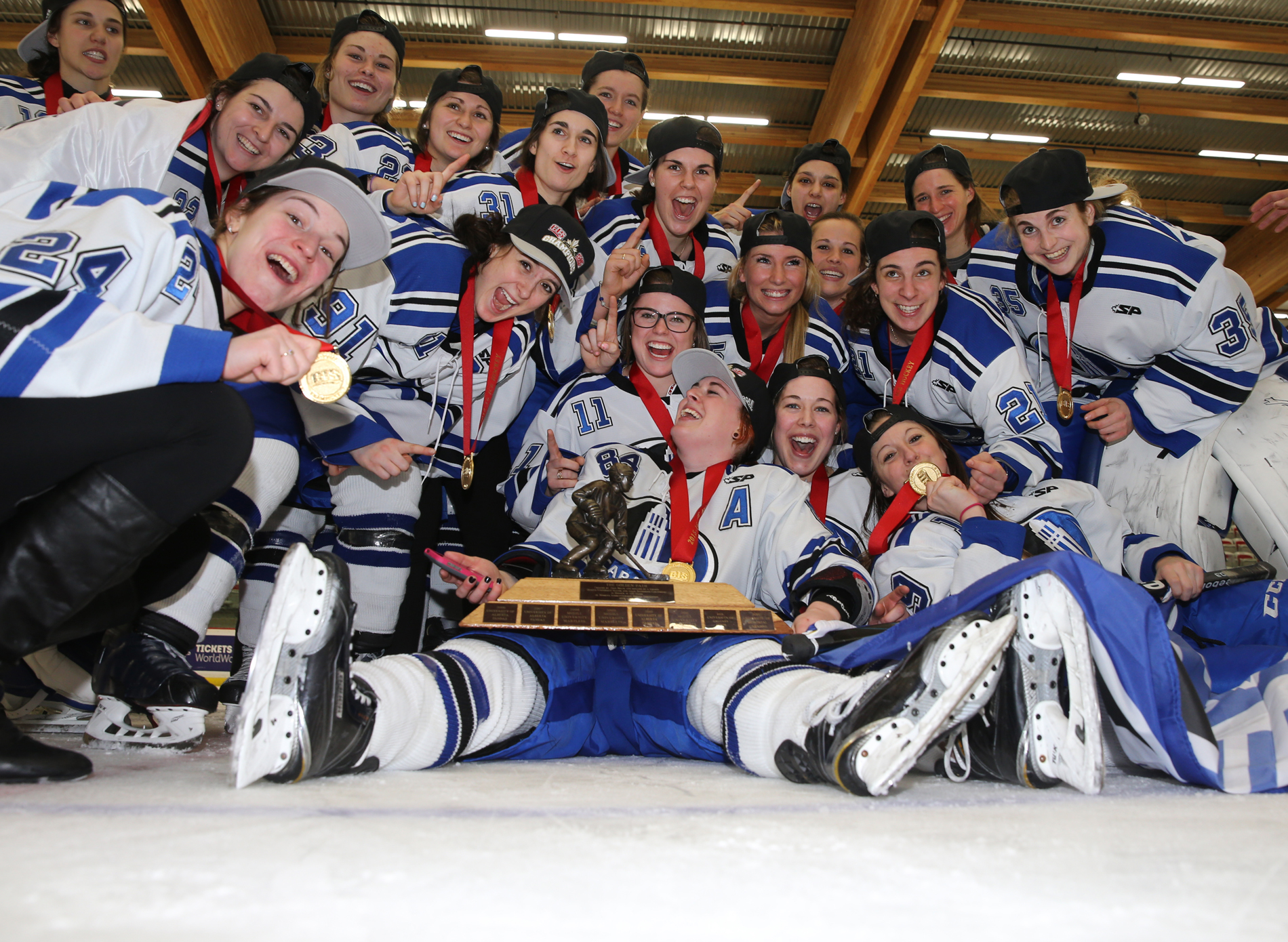 Valérie St-Onge championne canadienne avec les Carabins