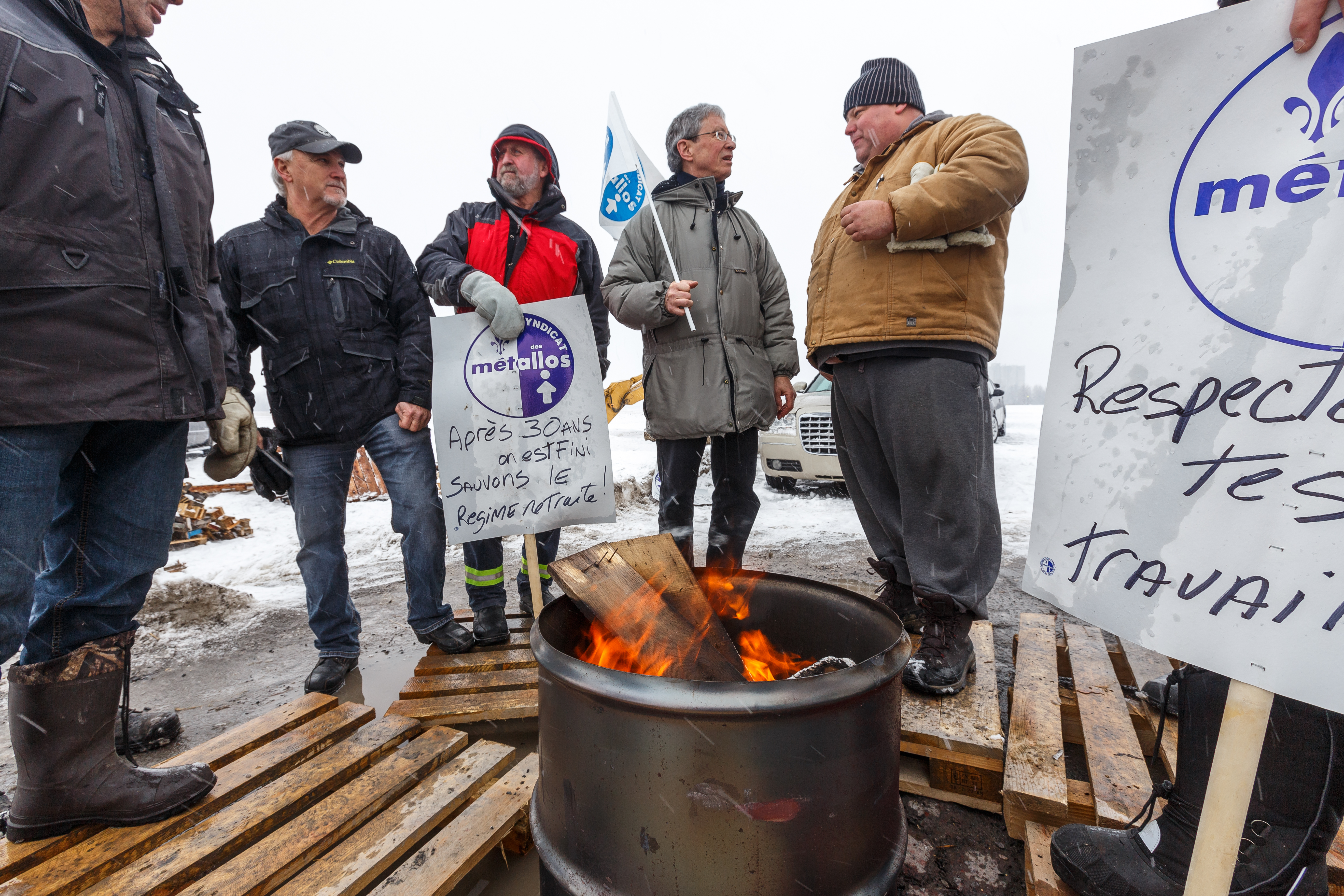 Fin de la grève chez Ciment Lafarge
