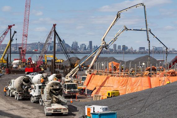 Nouveau pont Champlain: près de 75% des retombées au Québec