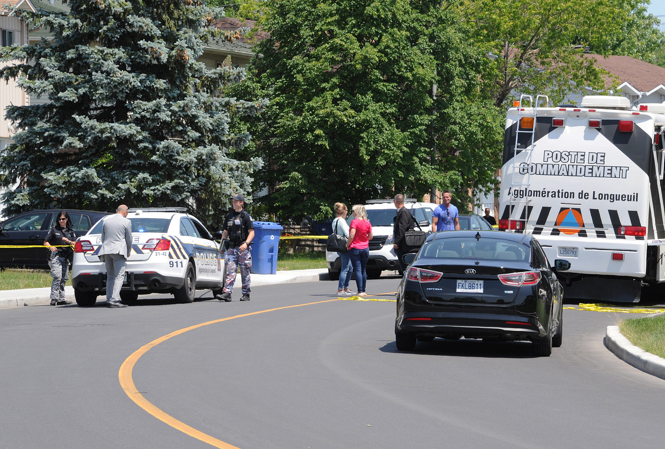 Mort suspecte à Brossard