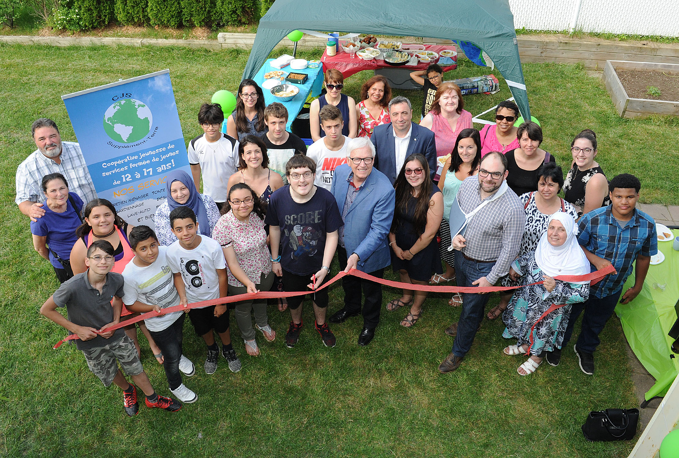 La Coopérative jeunesse de services Supplément-Terre lance sa saison 2017