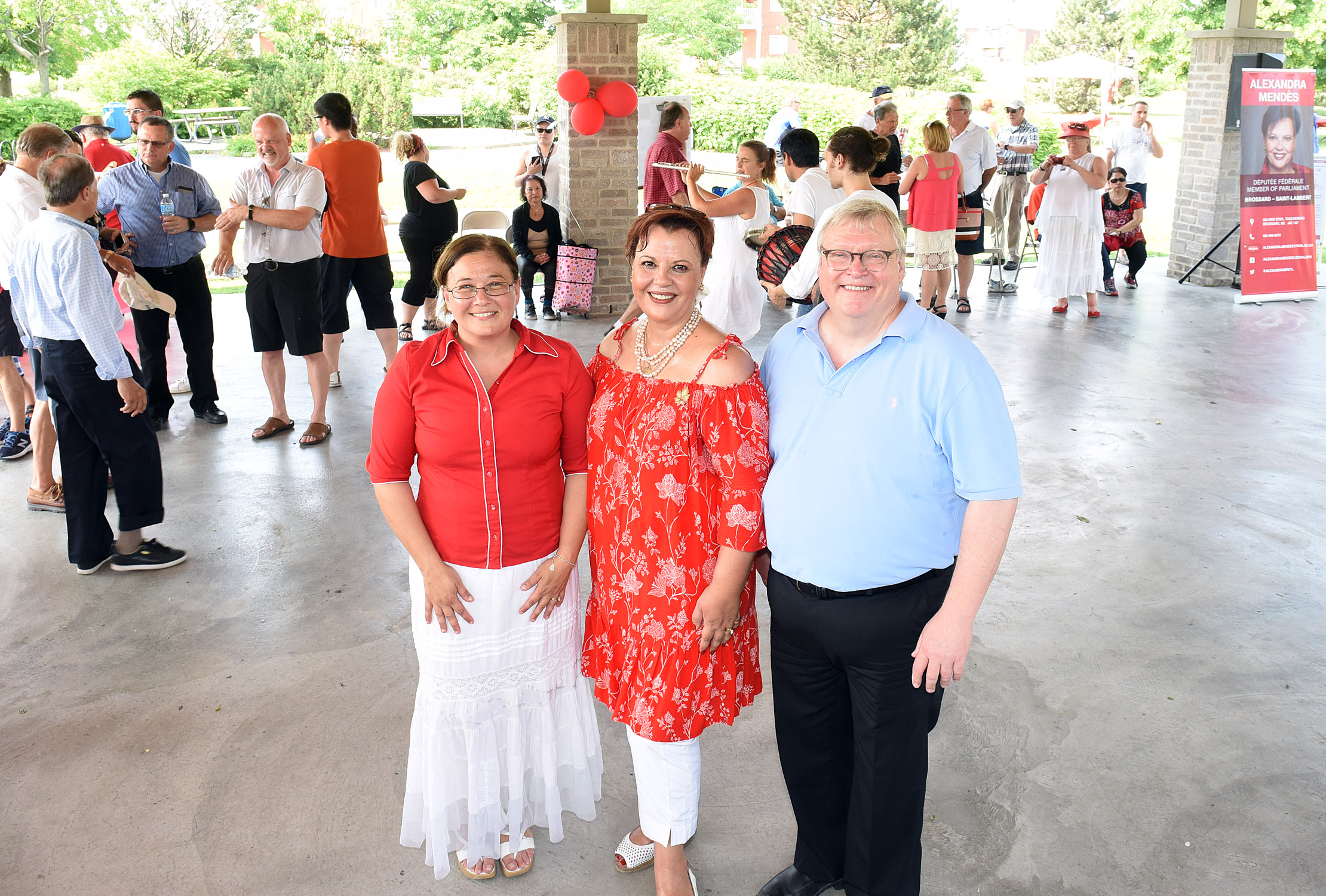 Une Fête du Canada sous le soleil à Brossard