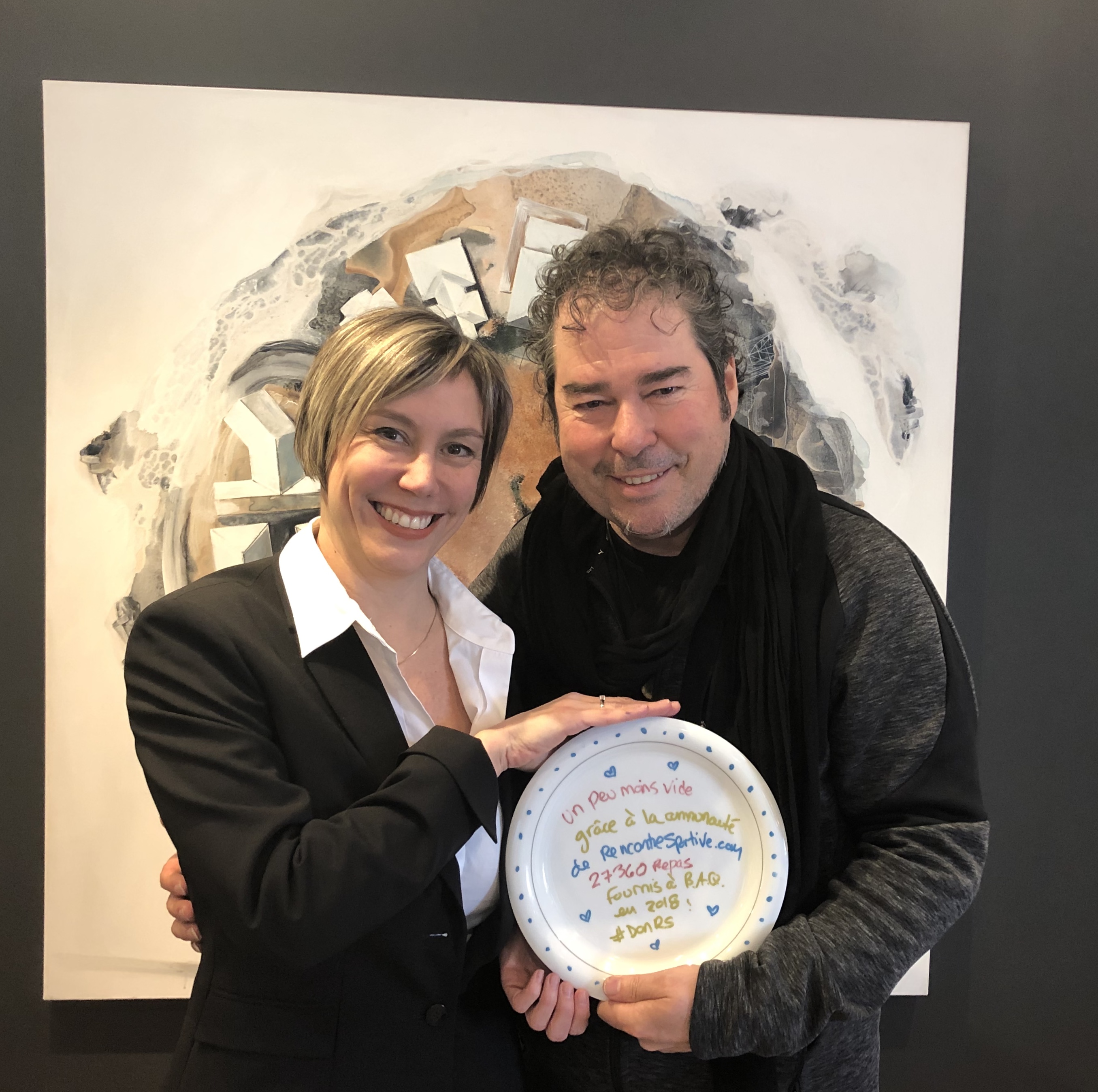 La communauté de RencontreSportive.com remet près de 10 000$ à Banques alimentaires du Québec