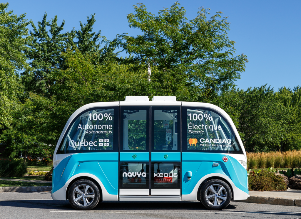 La navette autonome de retour sur les routes mercredi