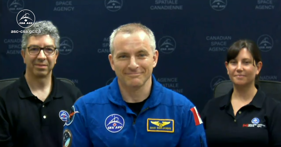 « La gravité est redevenue mon amie », image David Saint-Jacques