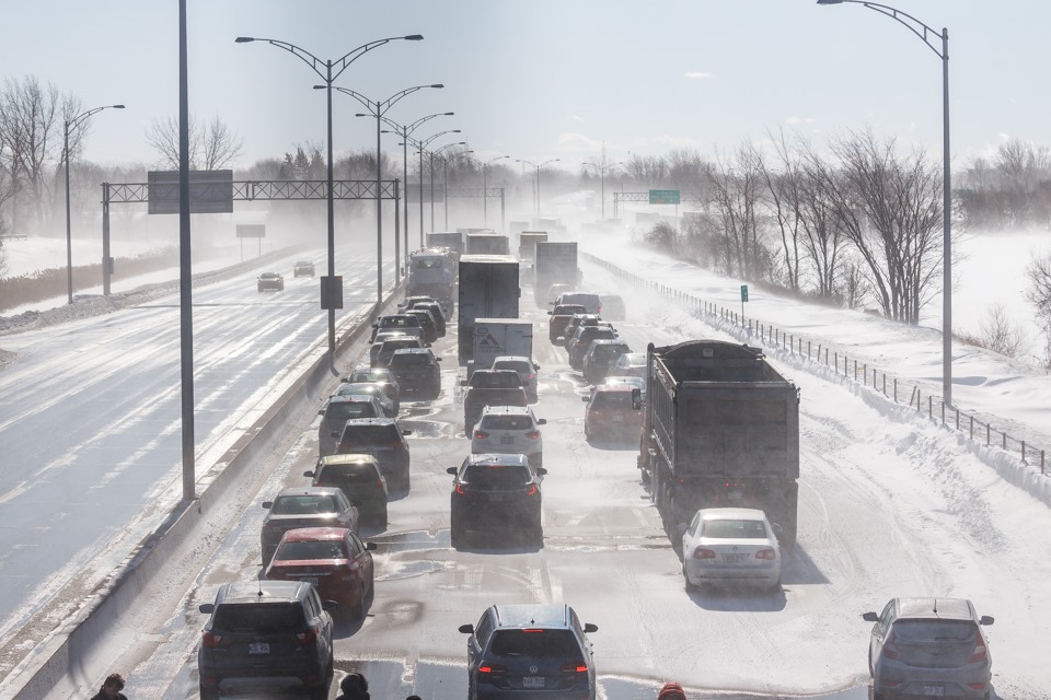 Carambolage à La Prairie: un blessé toujours dans un état critique