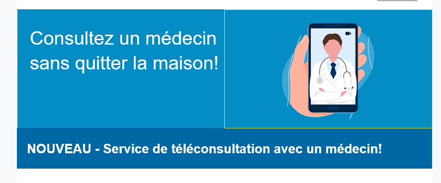 Maintenant possible de consulter un médecin à distance