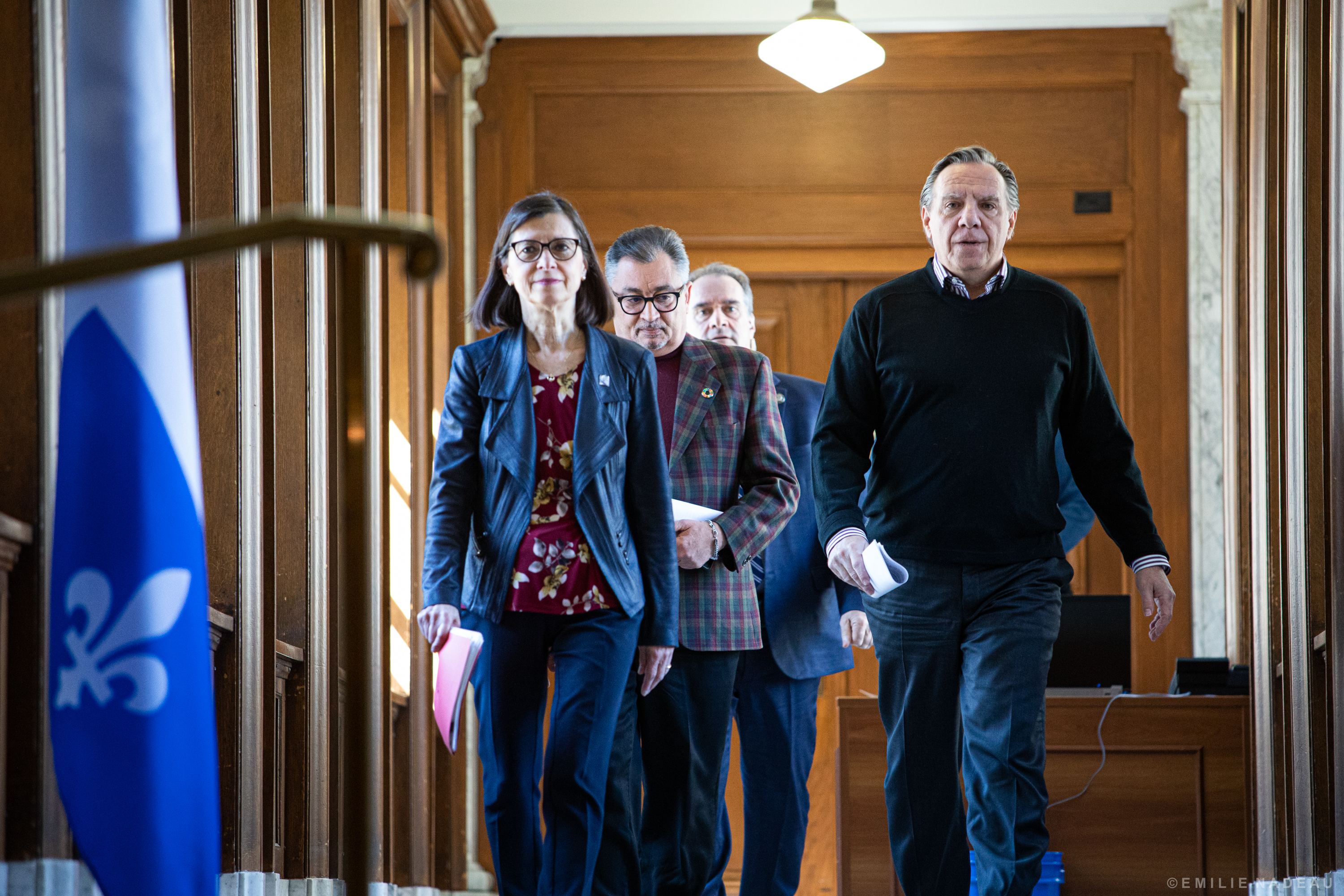 «On est en train d’atteindre le haut de la vague» – François Legault