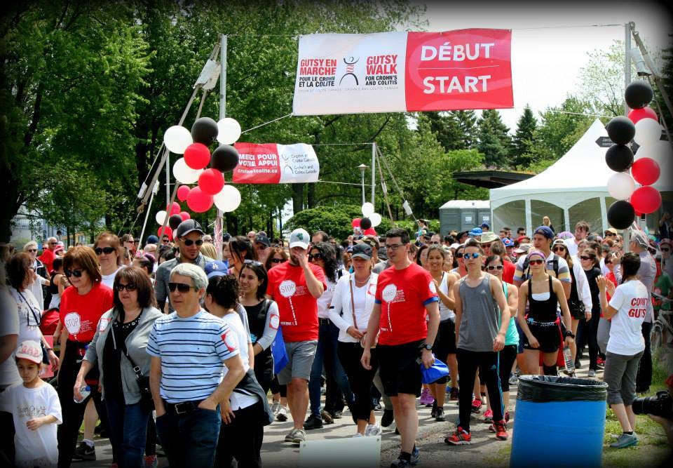 VIDÉO – Une marche dans son quartier pour sensibiliser à la maladie de Crohn