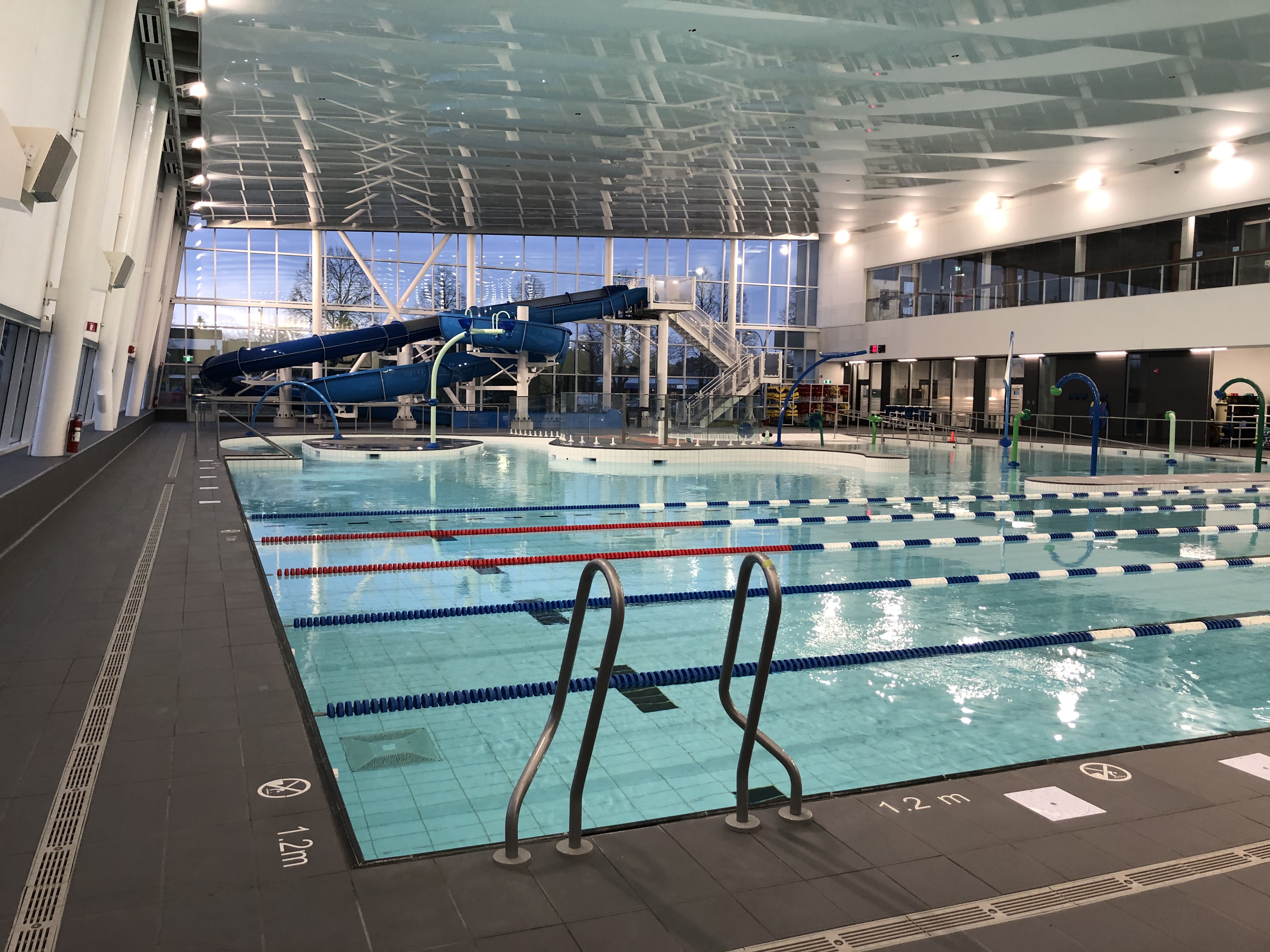 Brossard permet aux citoyens de tester le nouveau complexe aquatique pendant les Fêtes