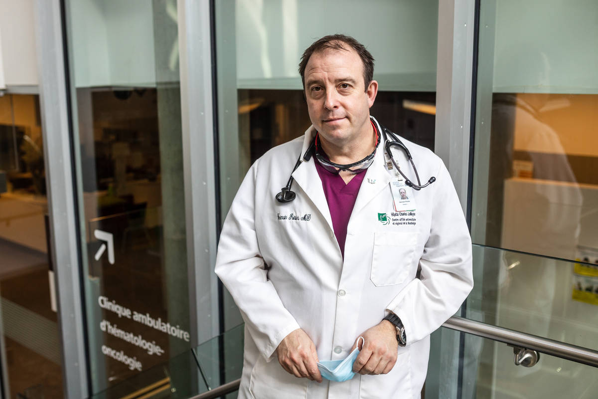 Germain Poirier, l&rsquo;homme à la tête des soins intensifs de l’Hôpital Charles-Le Moyne