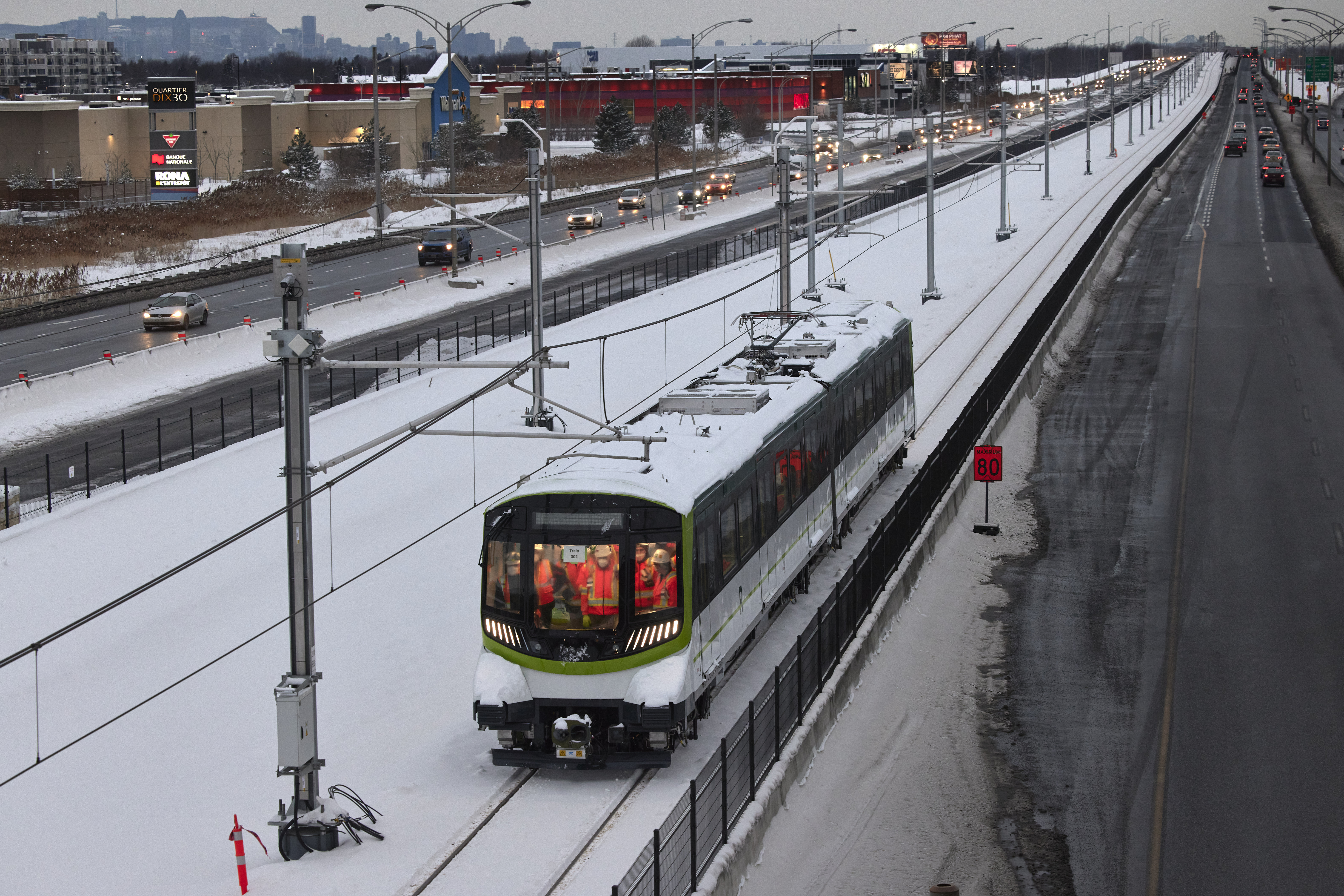 L’idée de prolonger le REM jusqu’à Châteauguay fait son chemin