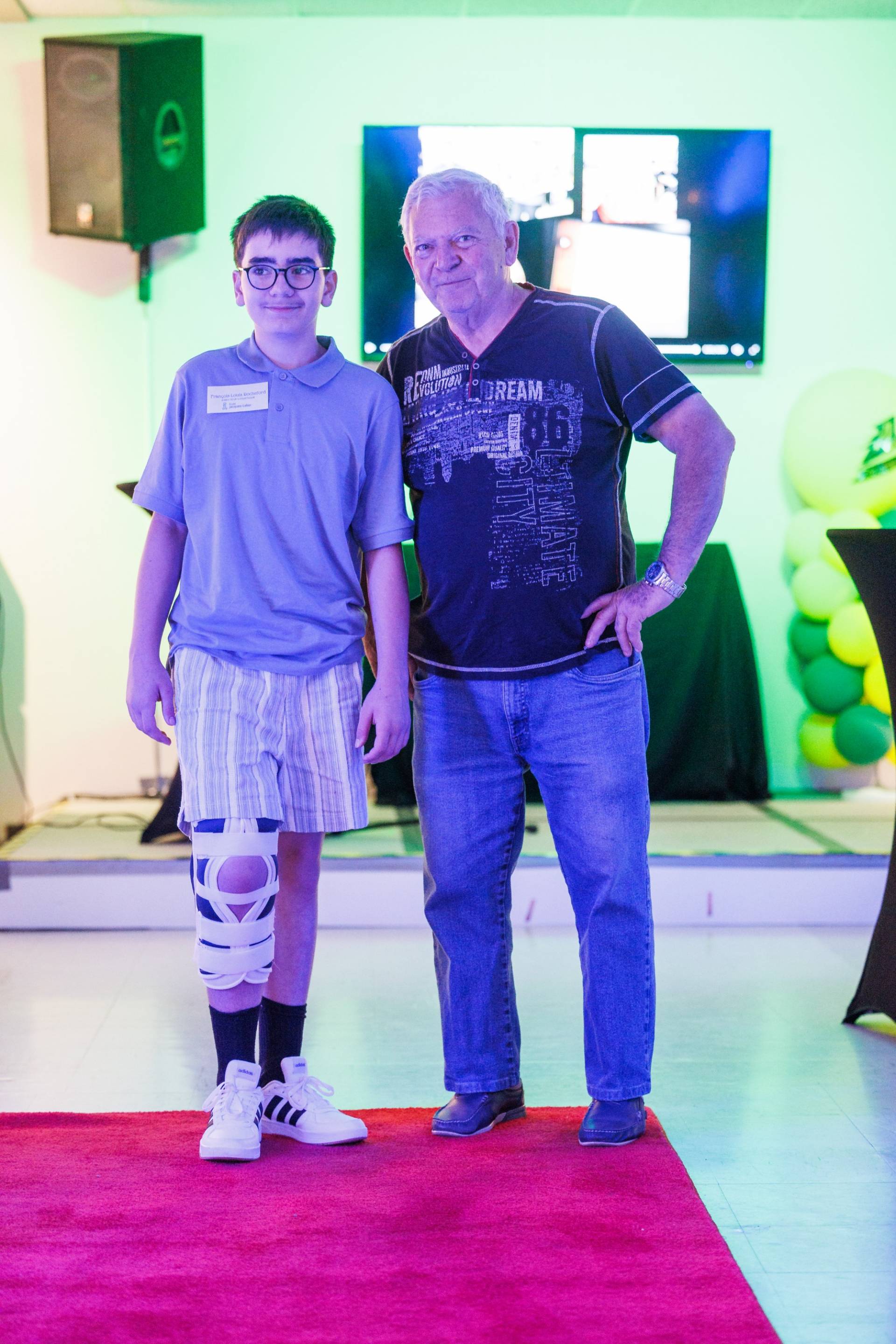 La photo un peu gâché!