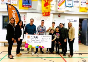 Centre de rénovation Patrick Morin Brossard : 30 000$ remis à une école primaire