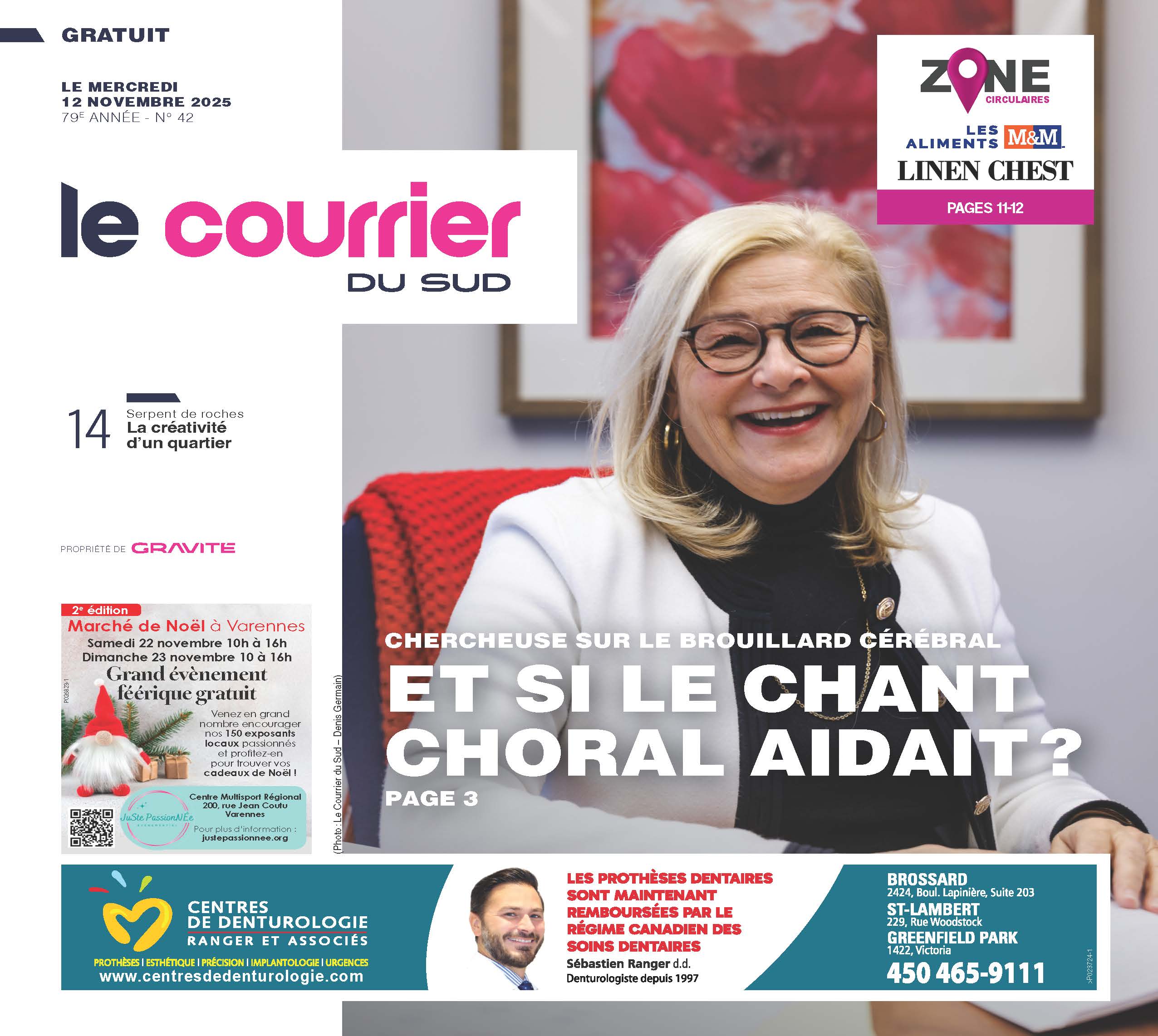 Journal Le Courrier du Sud – 12 novembre 2025