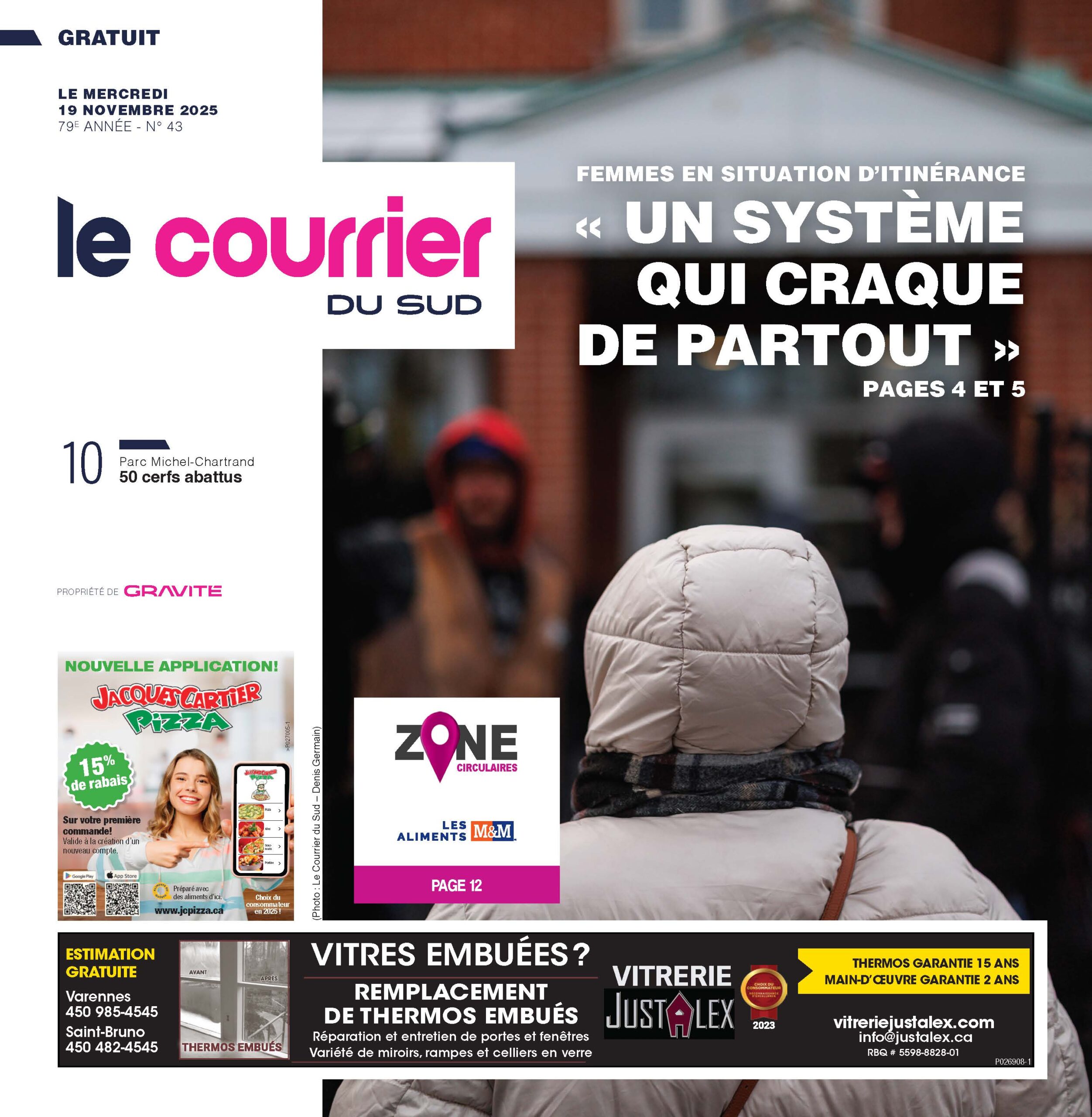 Journal Le Courrier du Sud – 19 novembre 2025