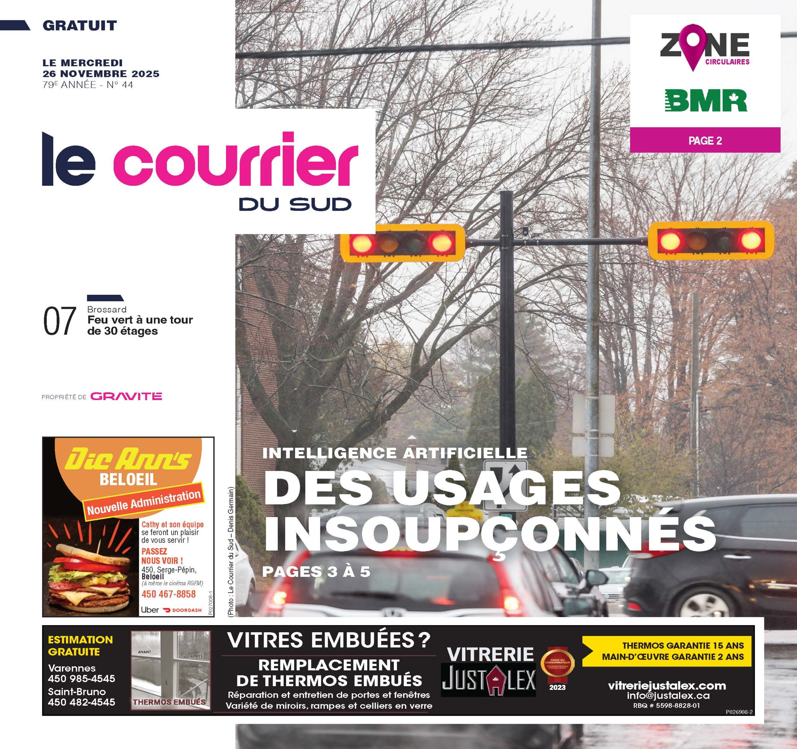 Le Courrier du Sud – 26 novembre 2025