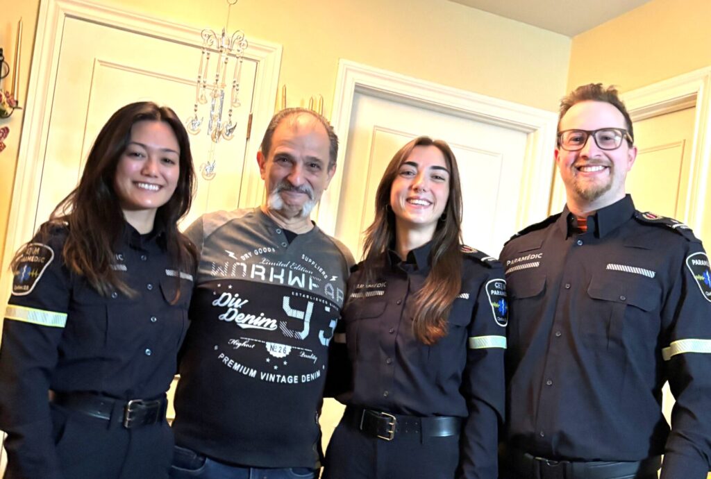 Arrêt cardiorespiratoire: il rencontre ses « sauveurs »