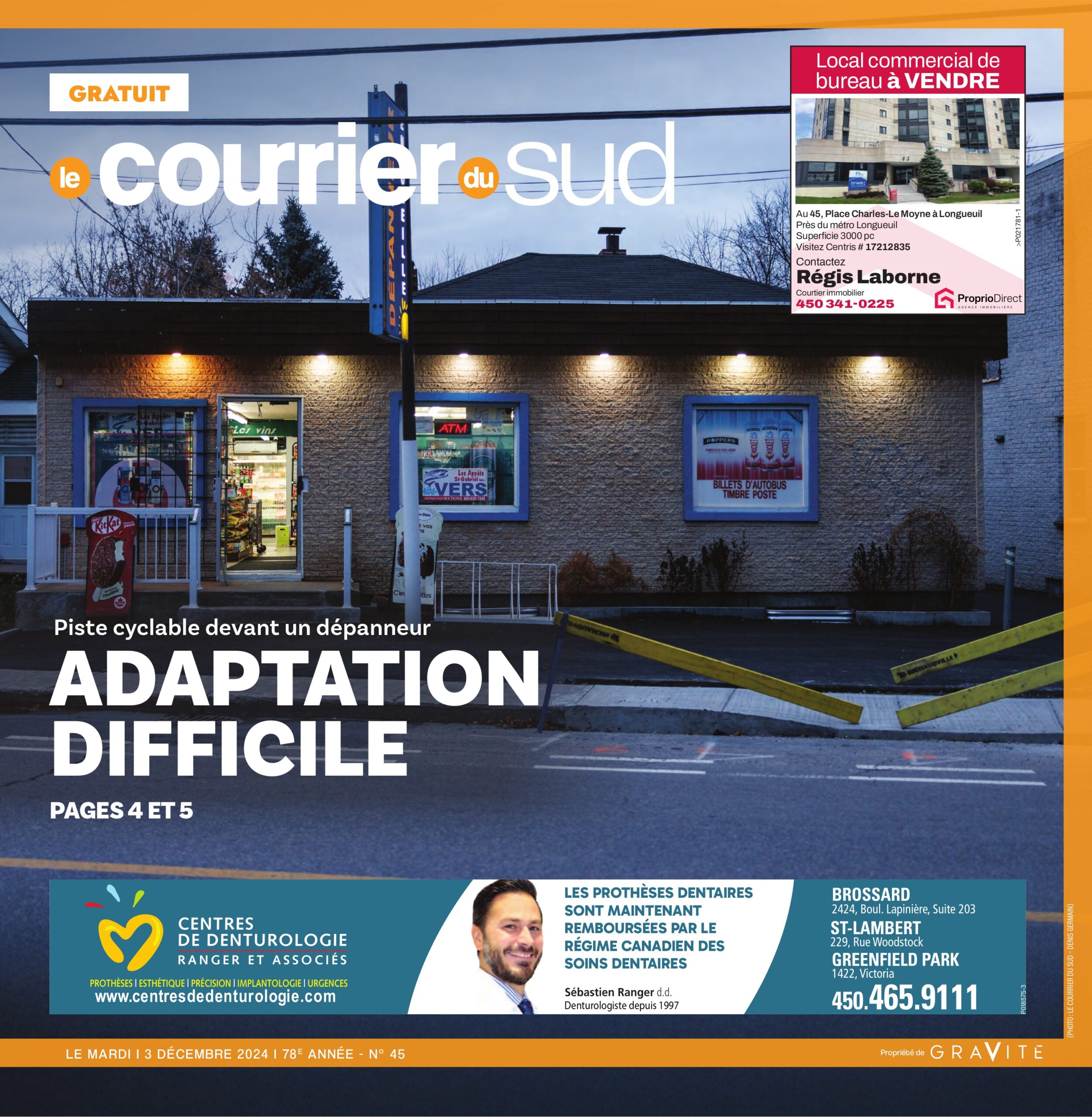 Le Courrier du Sud – 03 décembre 2024