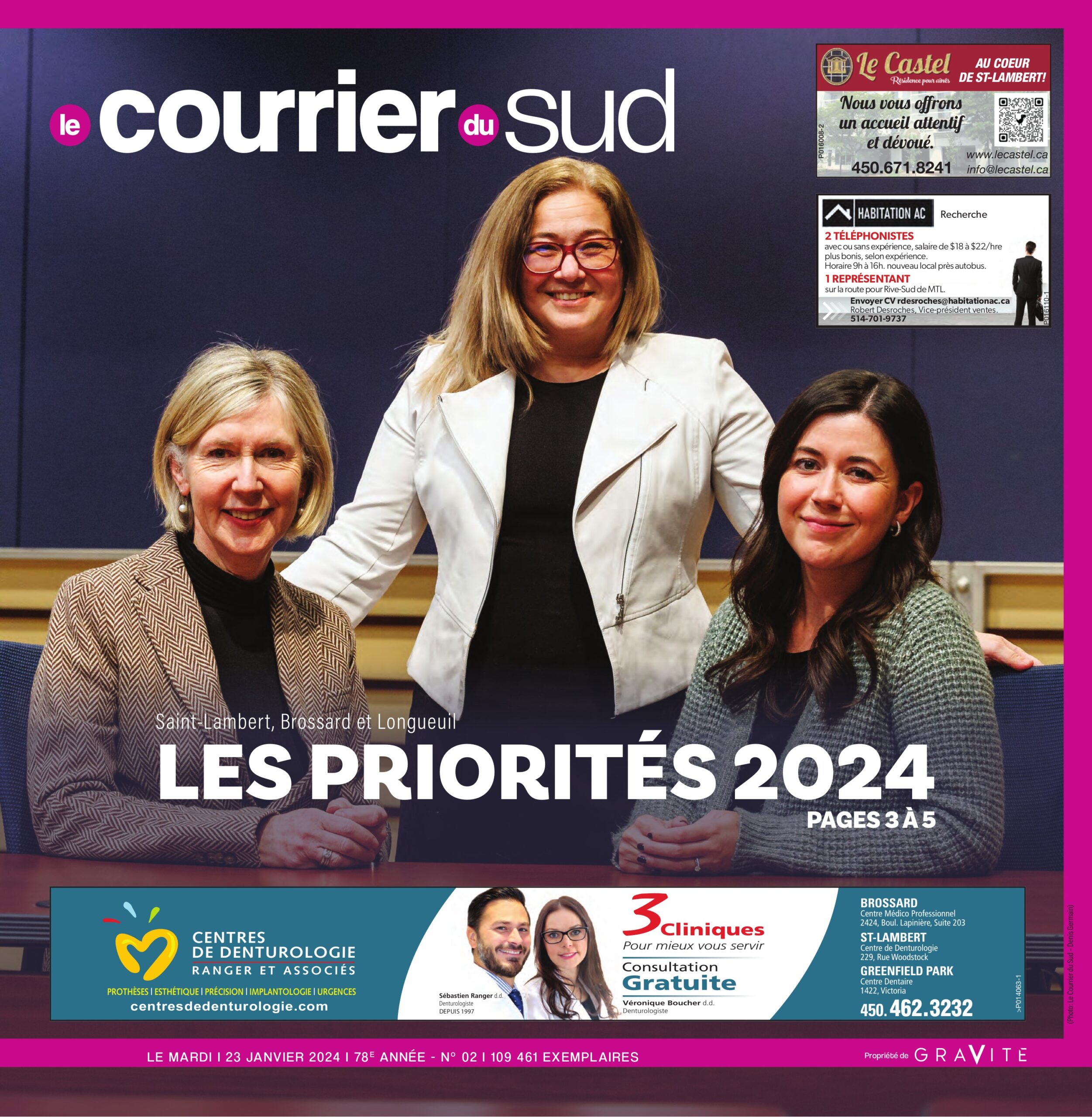Le Courrier du Sud – 23 janvier 2024