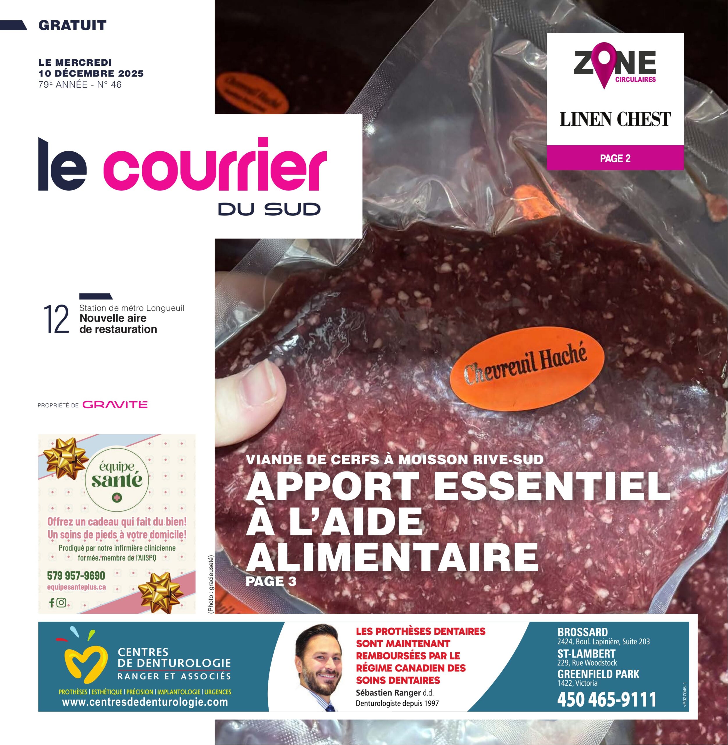 Le Courrier du Sud – 10 décembre 2025