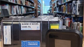 Bibliothèque : Longueuil offre l’emprunt de bornes wifi