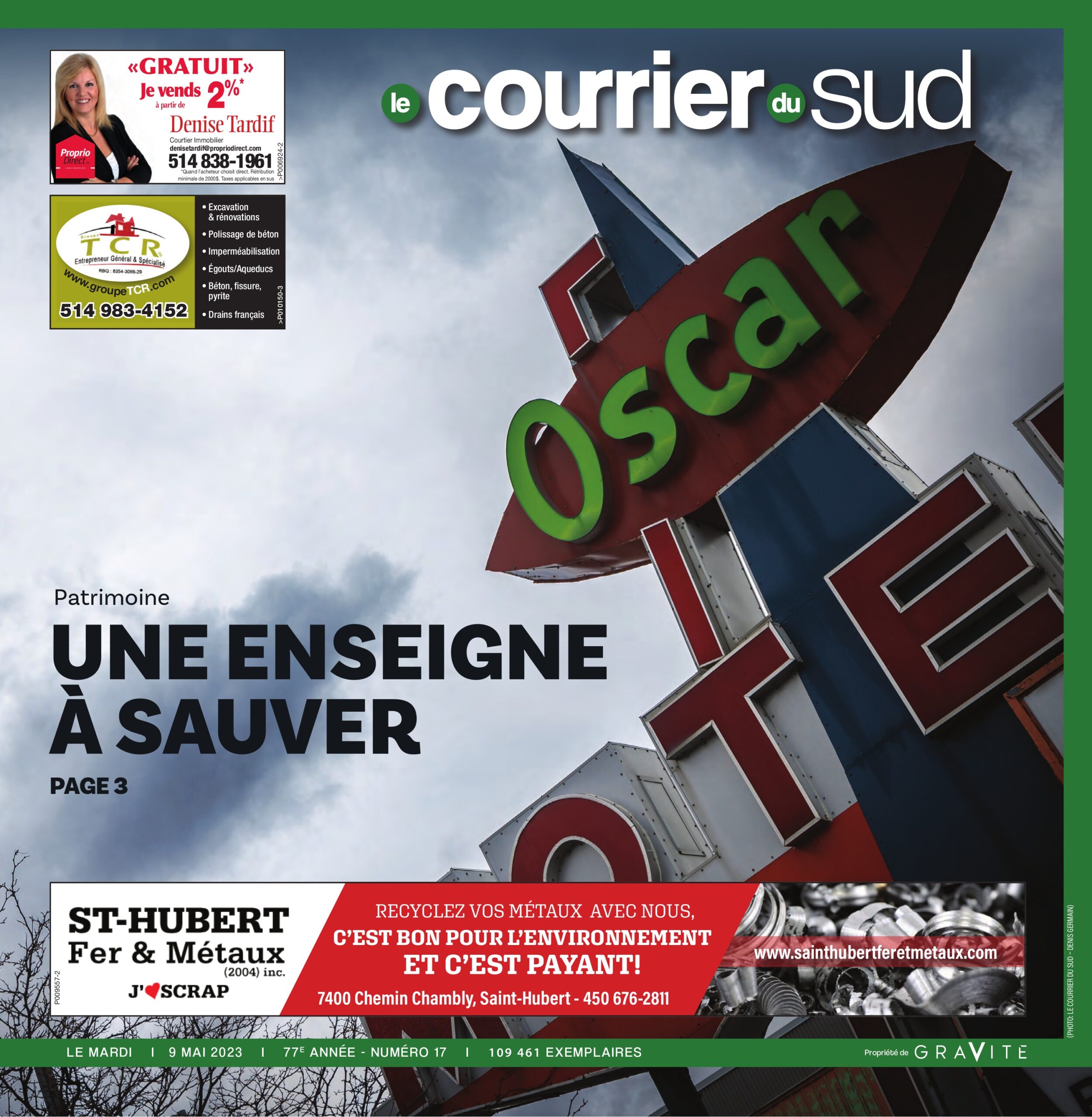 Le Courrier du Sud – 9 mai 2023