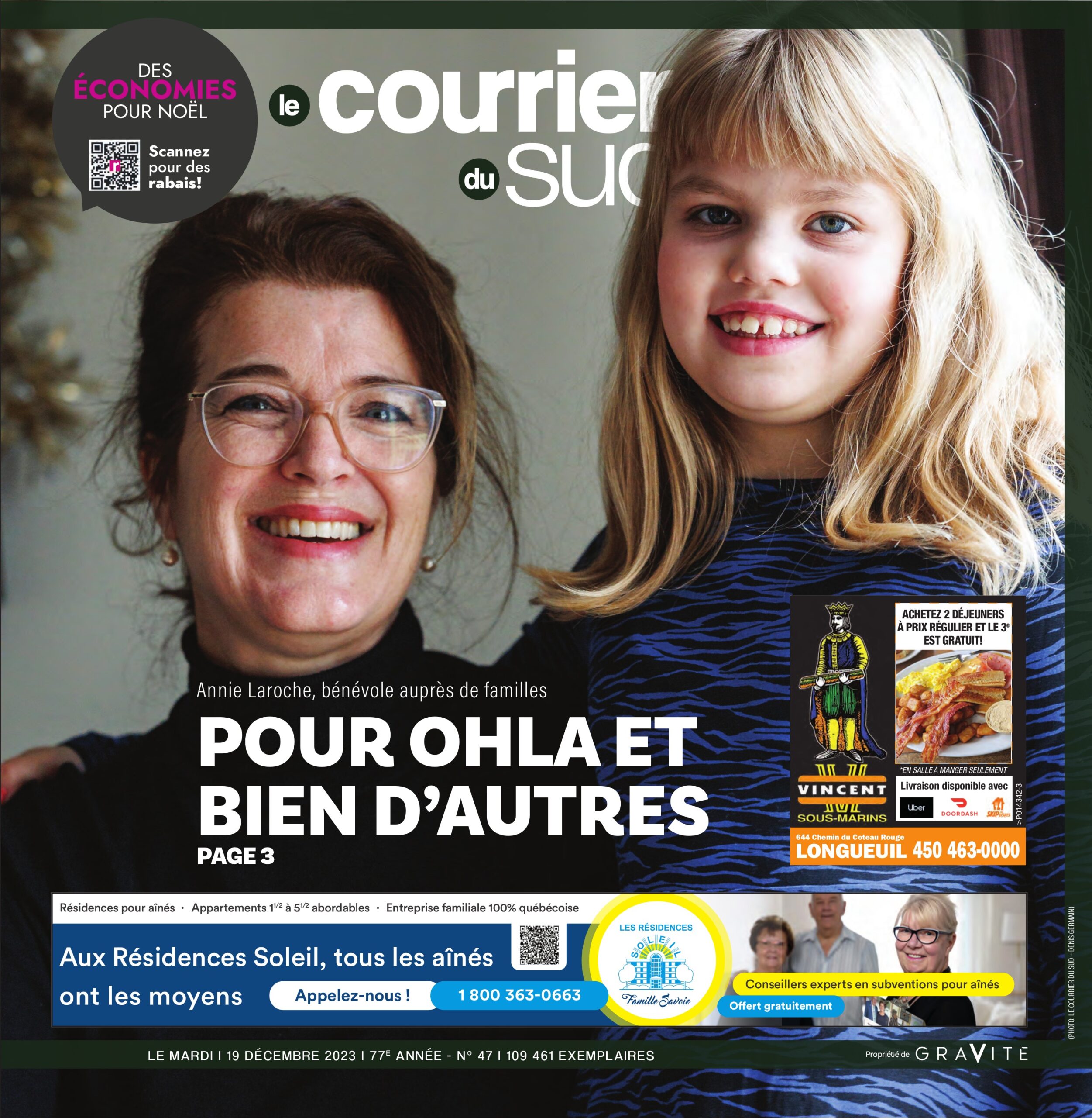 Le Courrier du Sud – 19 décembre 2023