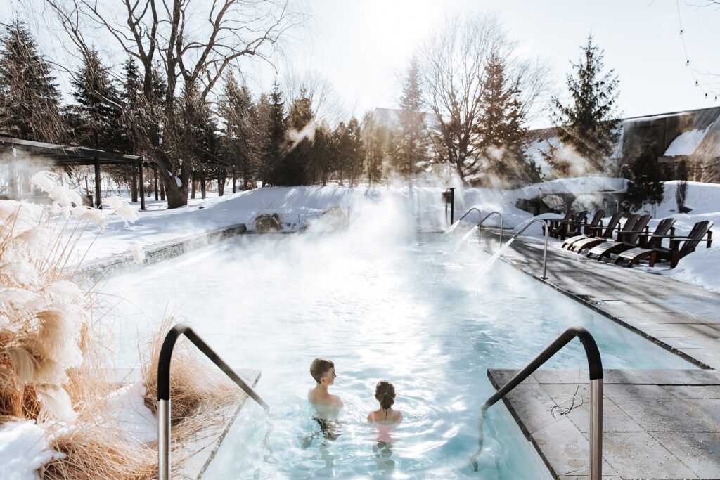Relâche en mode détente : Strøm spa nordique ouvre ses portes aux familles