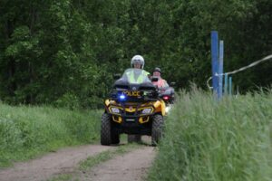 Présence accrue des policiers ce week-end dans les sentiers