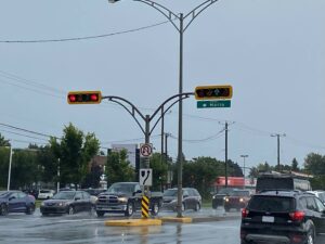 Brossard: il y aura des trottoirs et liens cyclables sur tout le boul. Taschereau